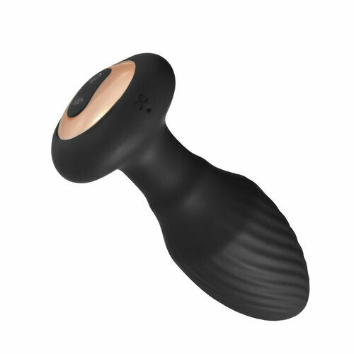 Joyomas - 8 Rotating & Vibrating Remote Control Anal Plug
