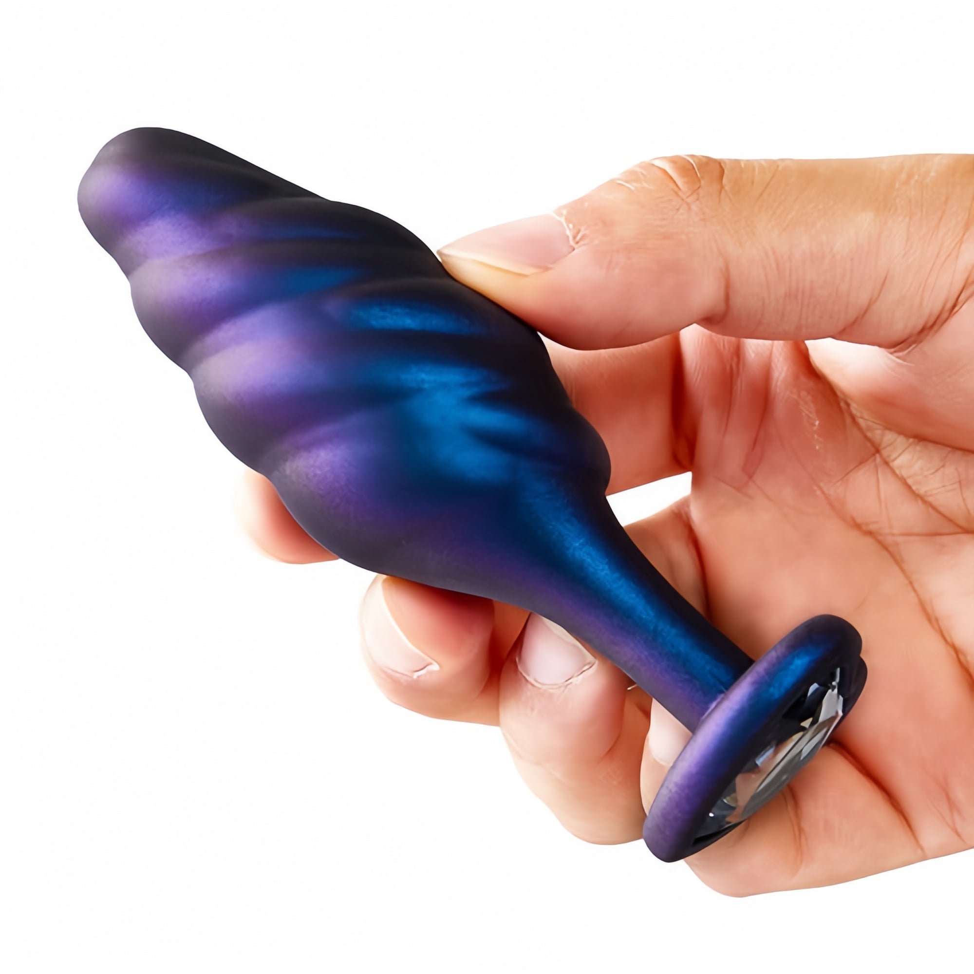 Joyomas - Pearl Color Creative Shape Silicone Anal Butt Plug