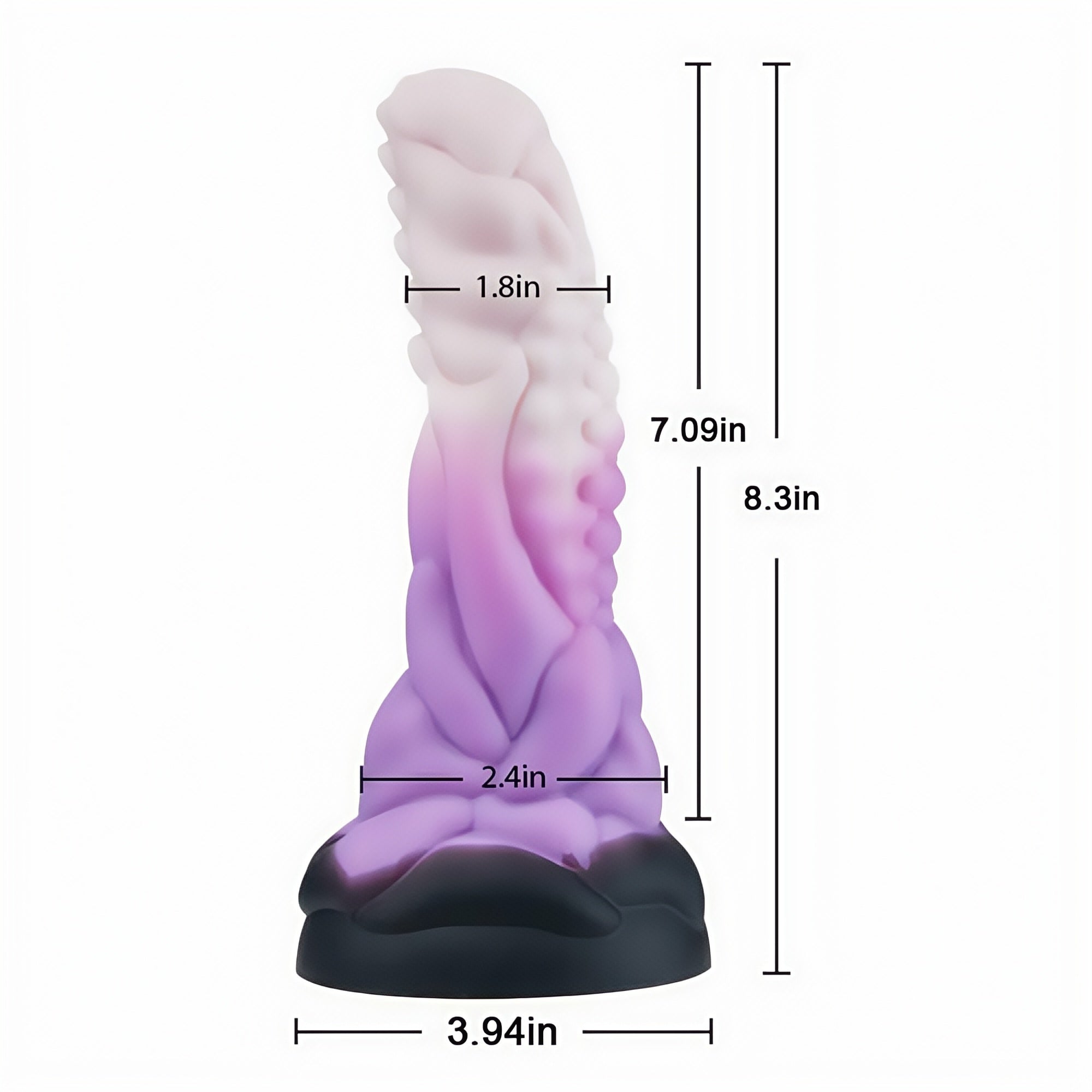 Joyomas - Rainbow Thick Heteromorphic Dildo 8.3 Inch