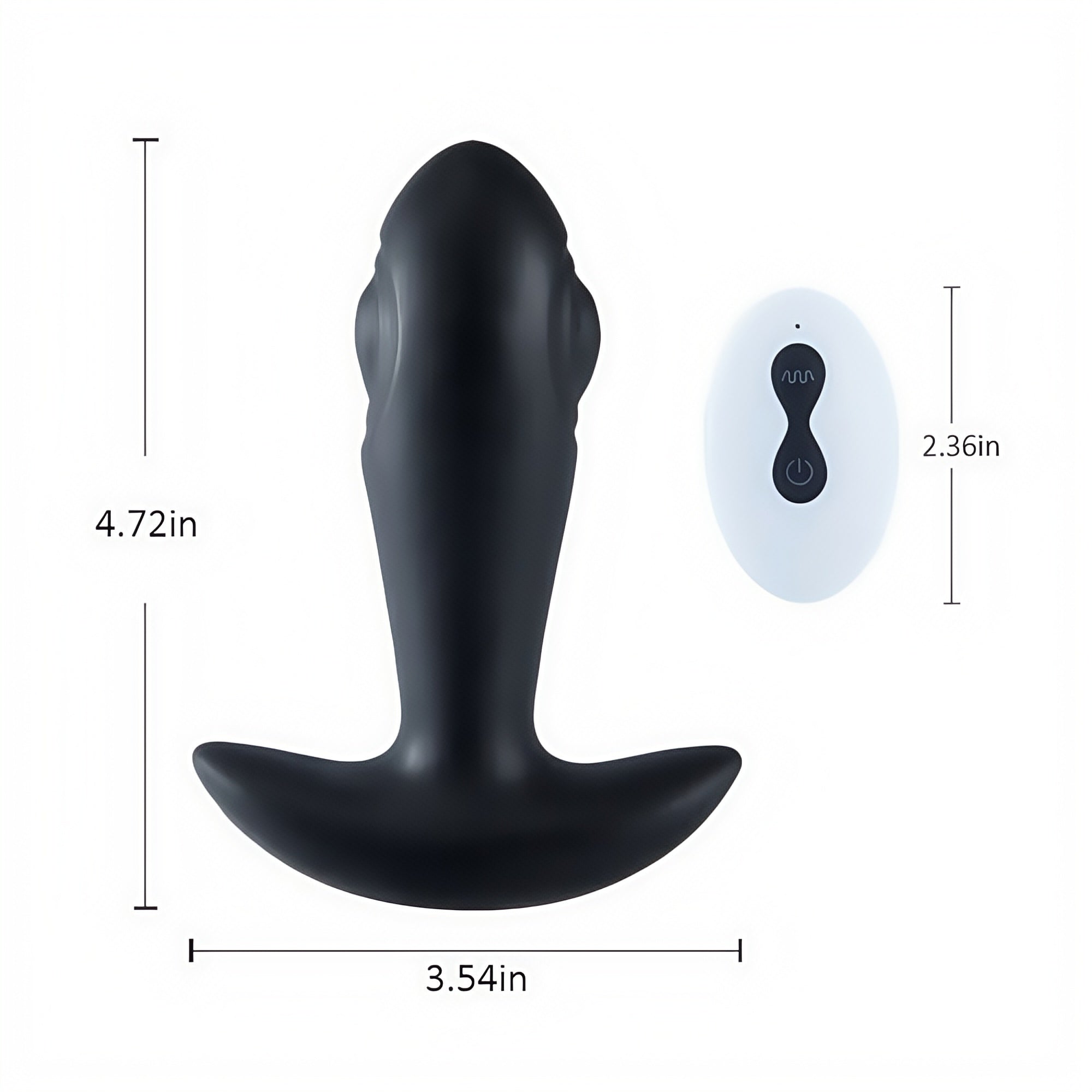 Joyomas - 10 Tapping Modes Spiral-textured Anal Plug