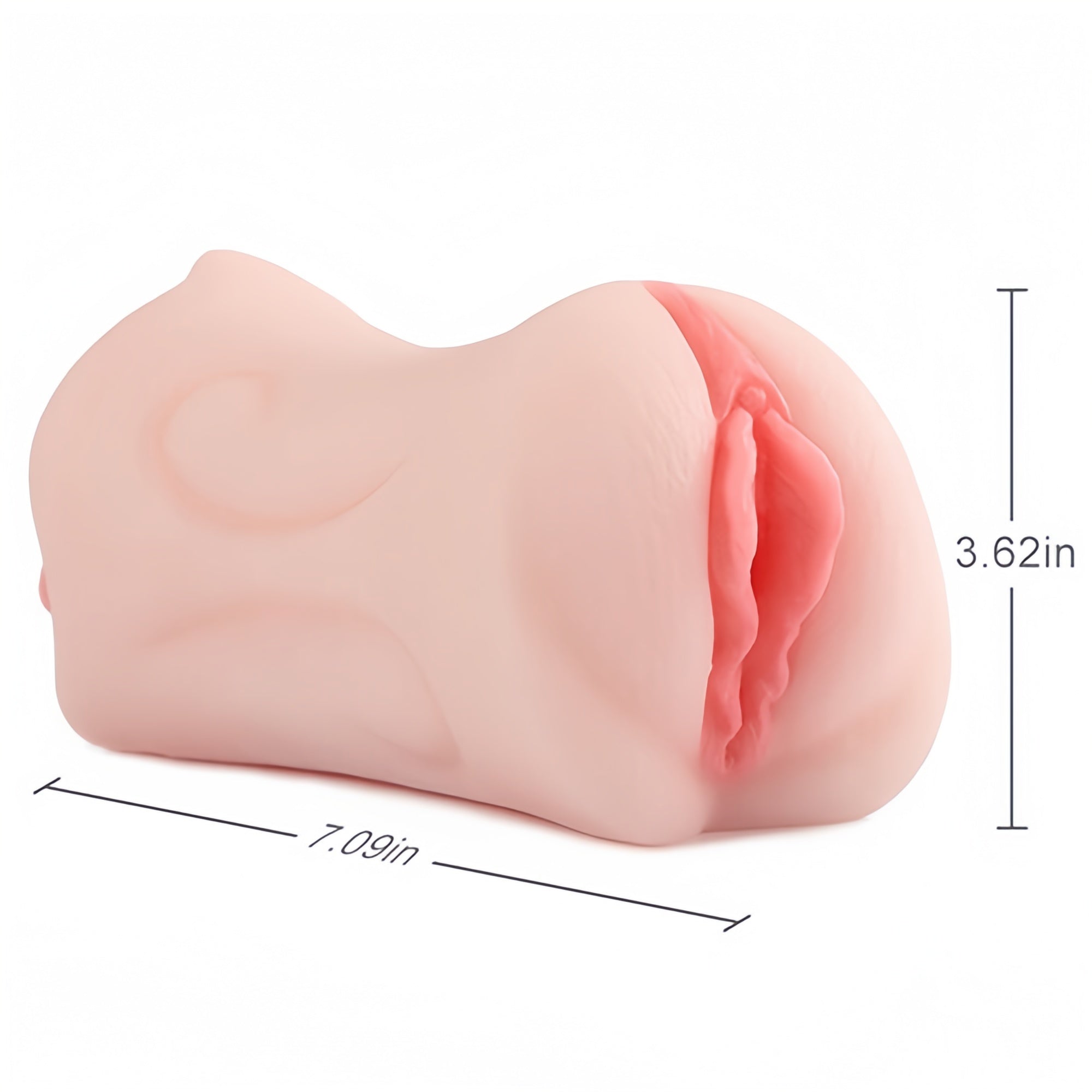 Joyomas - 5.9 Inch Pocket Pussy Realistic Mouth with 3D Teeth and Tongue