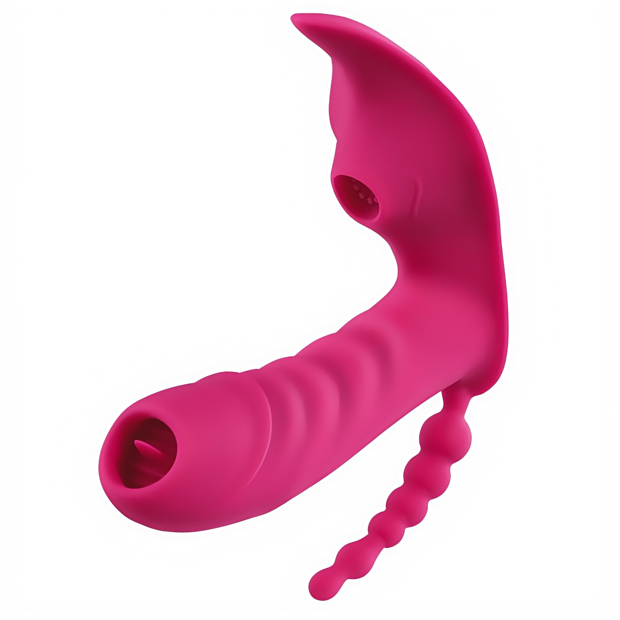 Joyomas - 10 Sucking Heating Vibrating Wearable Clitoral G-spot Anal Bead Vibrator