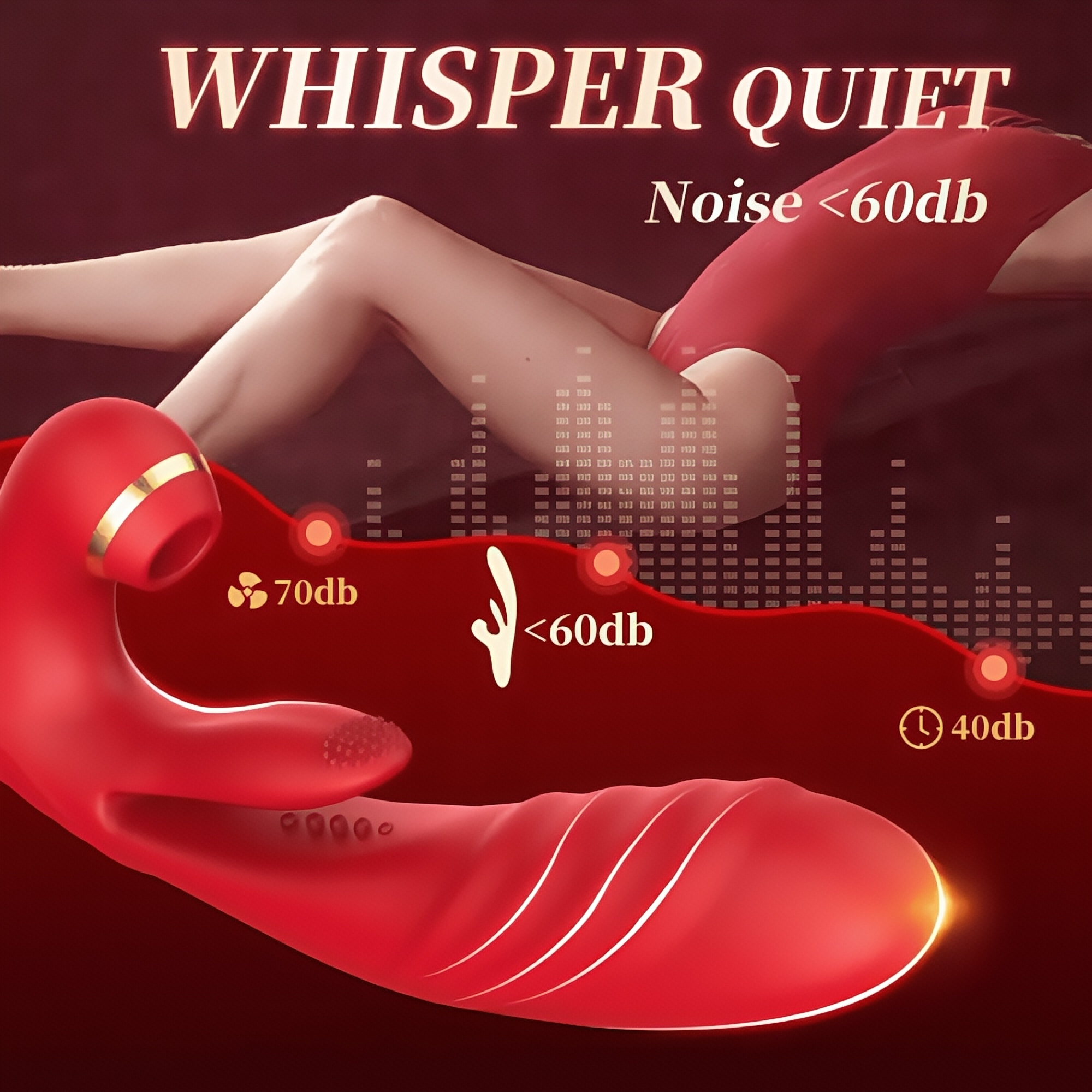 Joyomas - 7 Sucking 3 Thrusting & Vibration 10 Tapping G Spot Vibrator Free Shipping