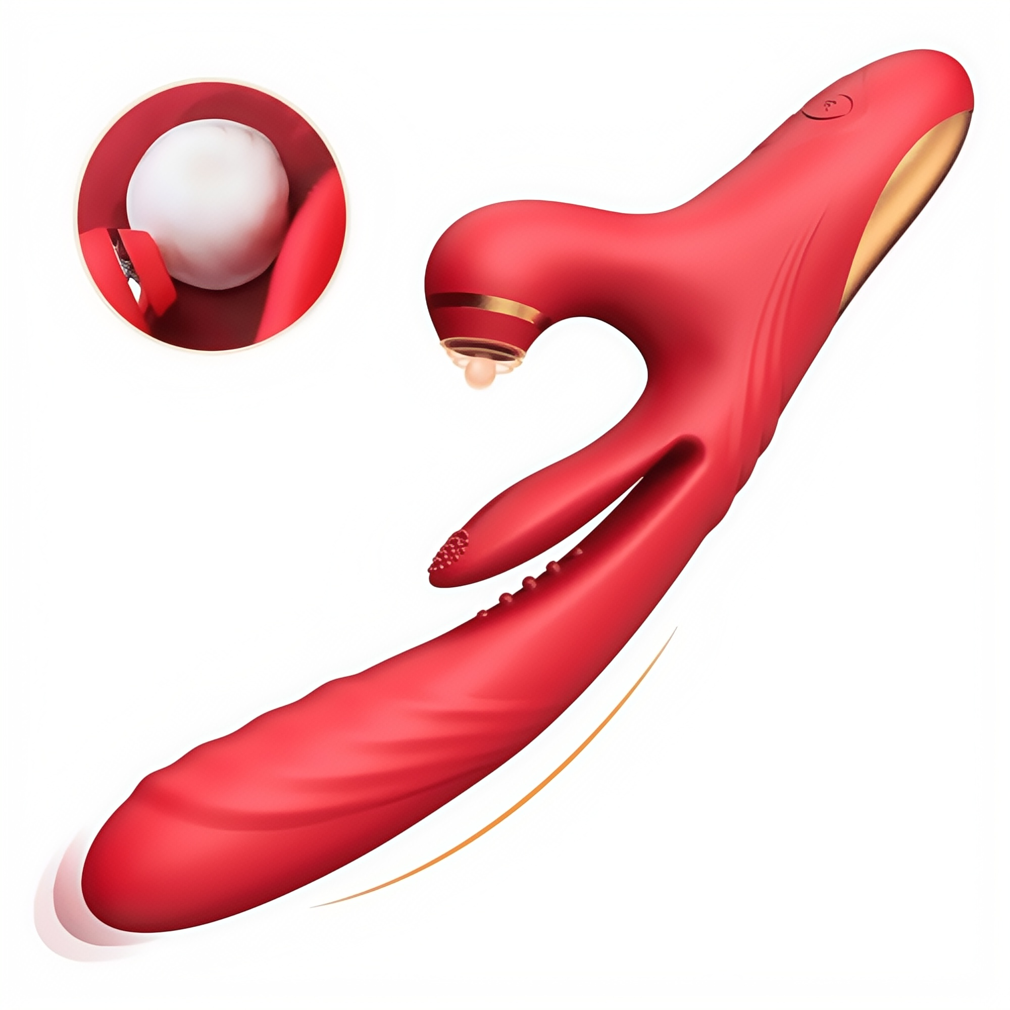 Joyomas - 7 Sucking 3 Thrusting & Vibration 10 Tapping G Spot Vibrator Free Shipping