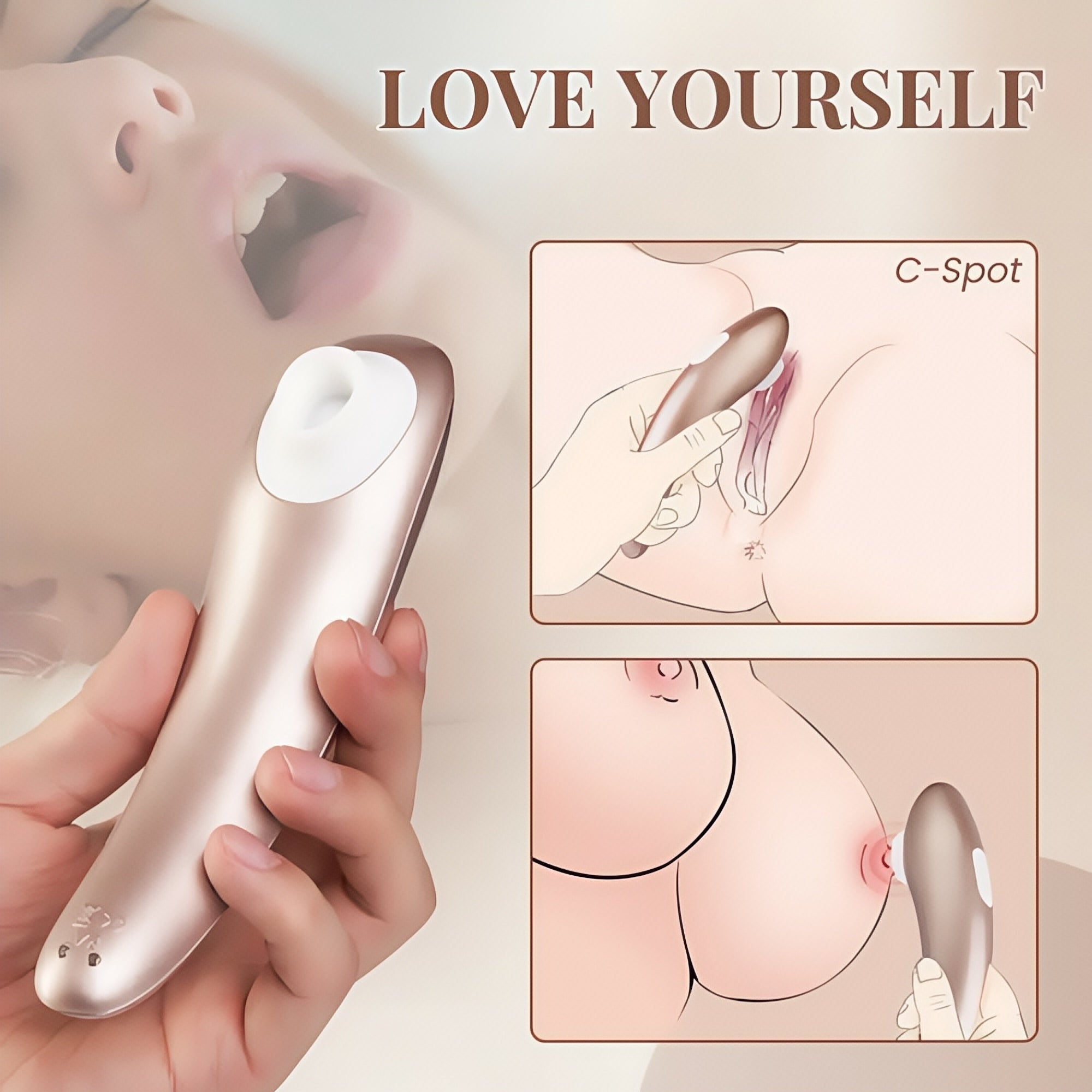 Joyomas - S-HANDE Wet Girl Sucking Clitoris Vibrator