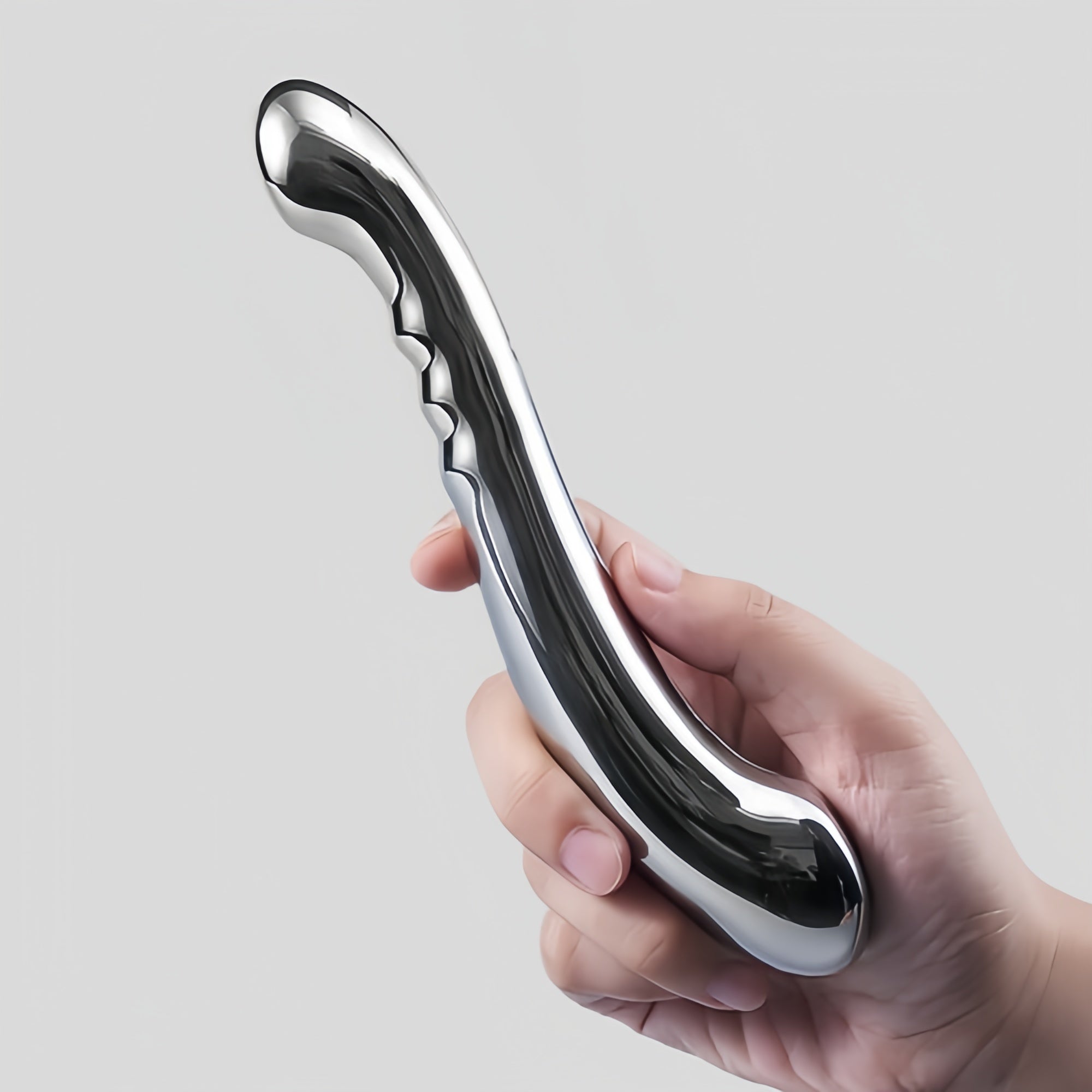 Joyomas - Luxury Design Fetish Double Head Metal Dildo