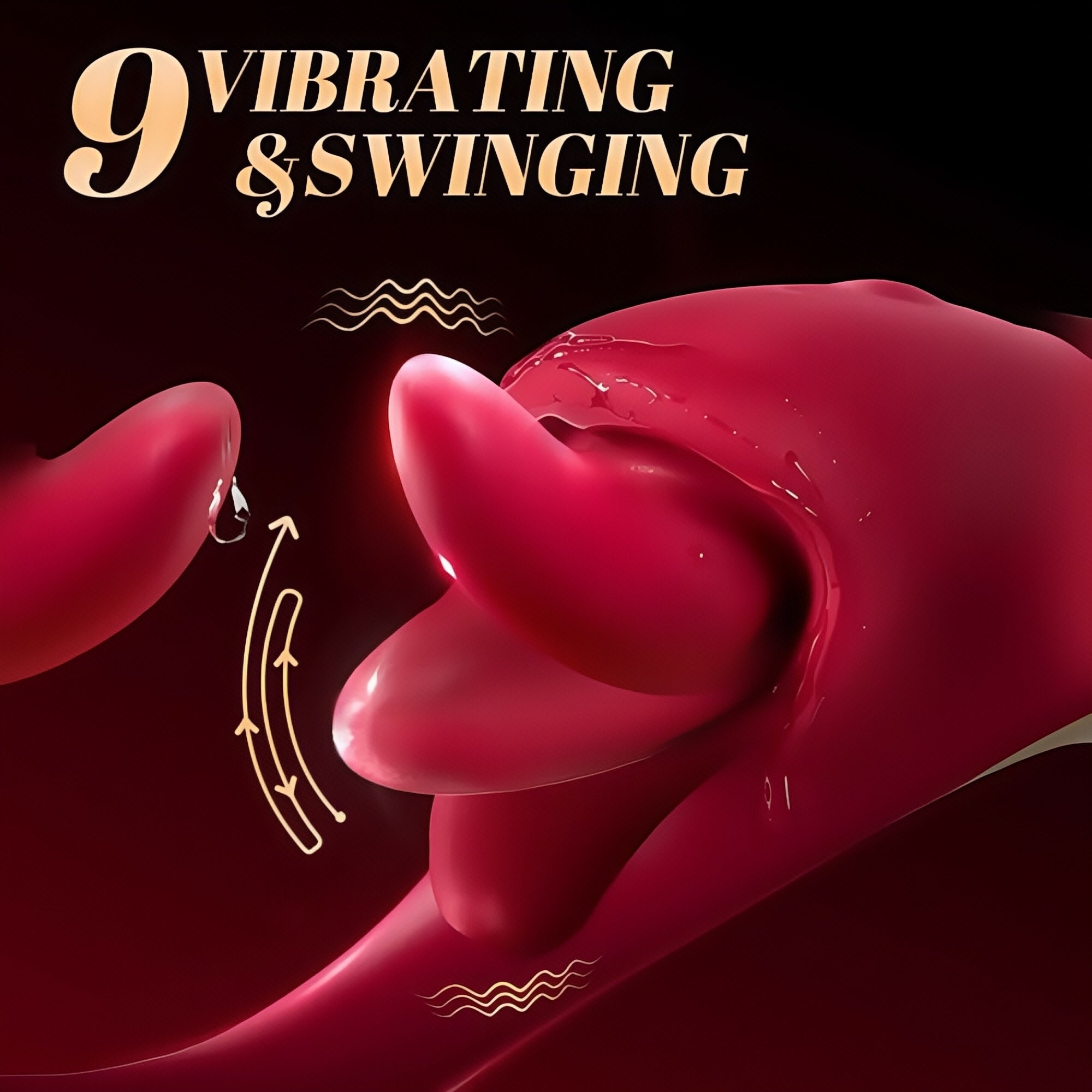 Joyomas - Clitoral Licking G Spot Vibrating & Swinging Stimulator