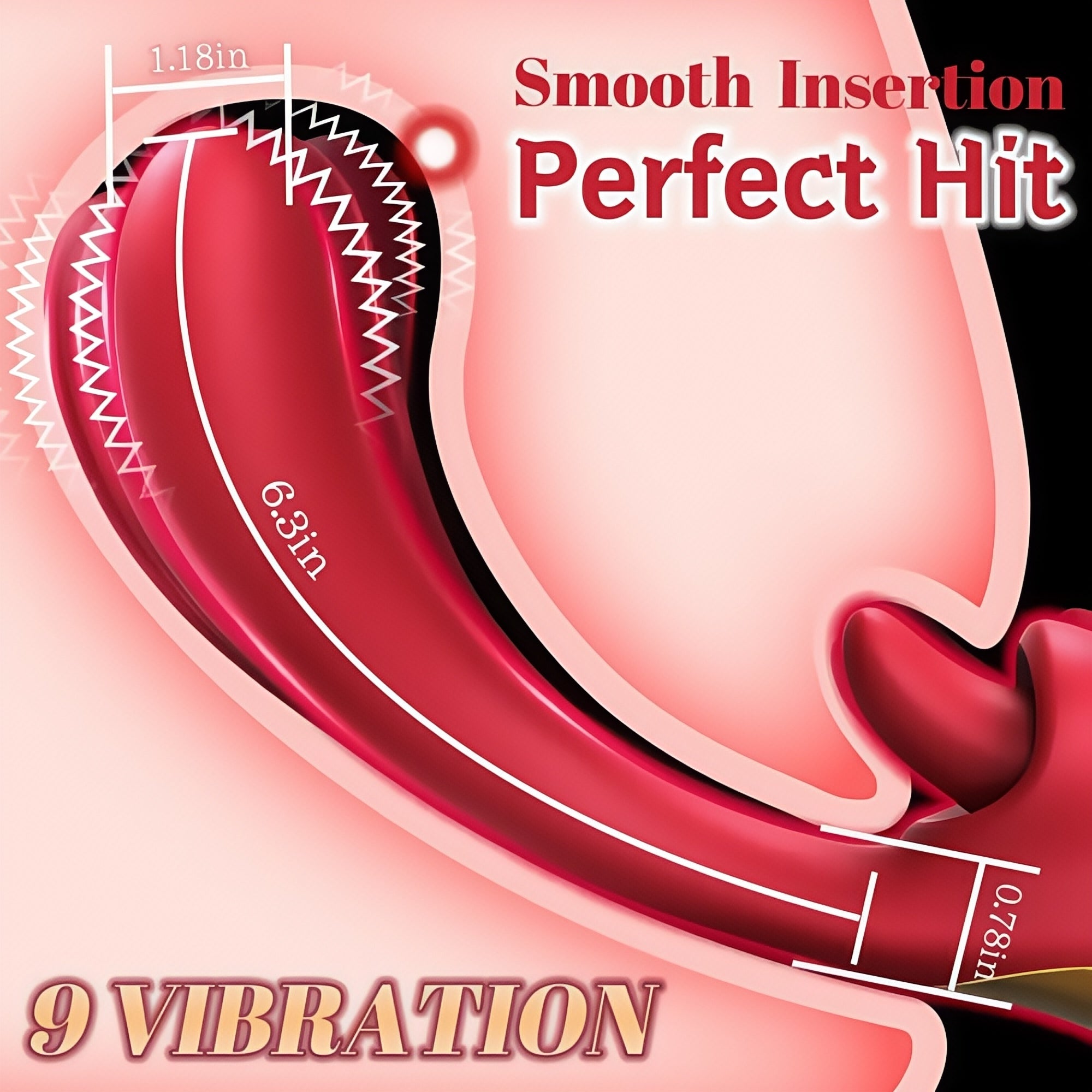 Joyomas - Clitoral Licking G Spot Vibrating & Swinging Stimulator