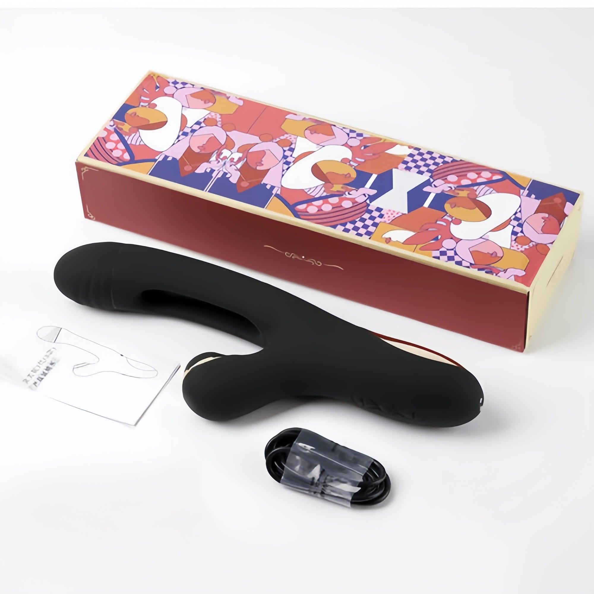 Joyomas - 3 IN 1 Sucking & Flapping Vibrator G Spot Clitoral Stimulator with 7 Modes Massager