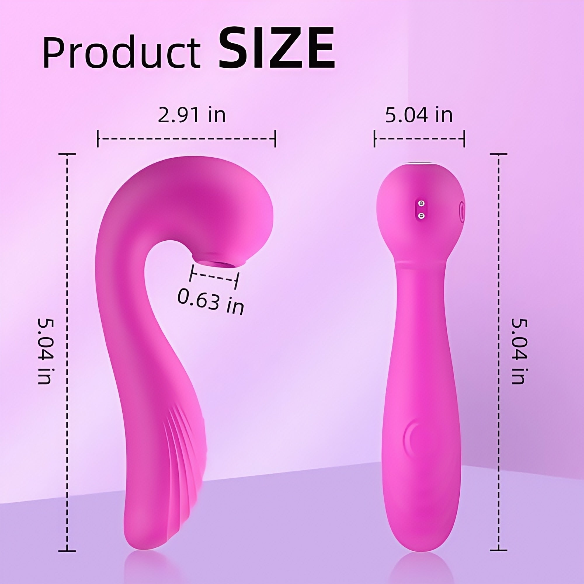 Joyomas - TRIPLE AROUSAL 10 Vibrating 5 Flapping Sucking Clitoral Licking and G Spot Vibrator