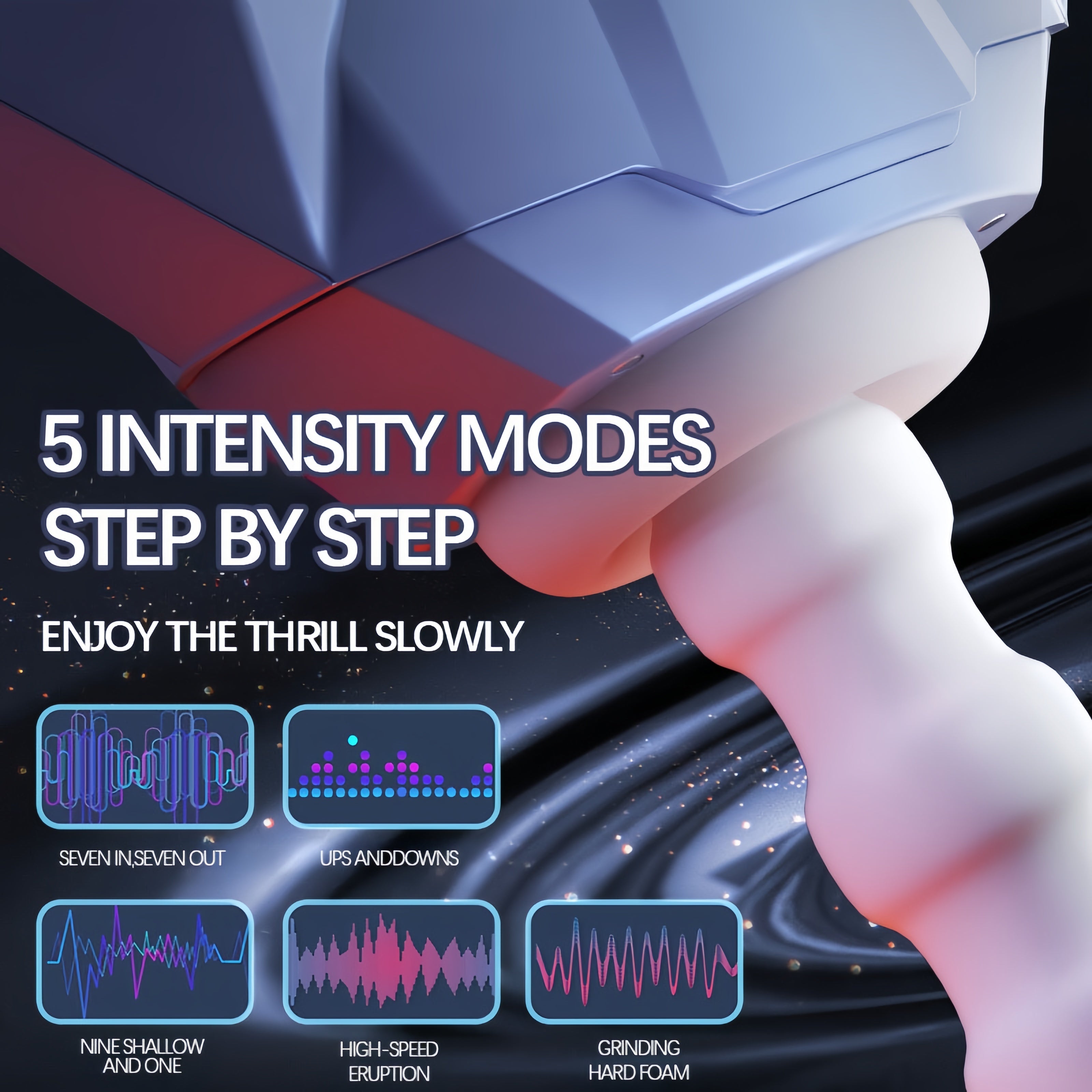 Joyomas - Hunter X Telescopic & Suction Heated Men's Masturbator丨Powered By Svakom