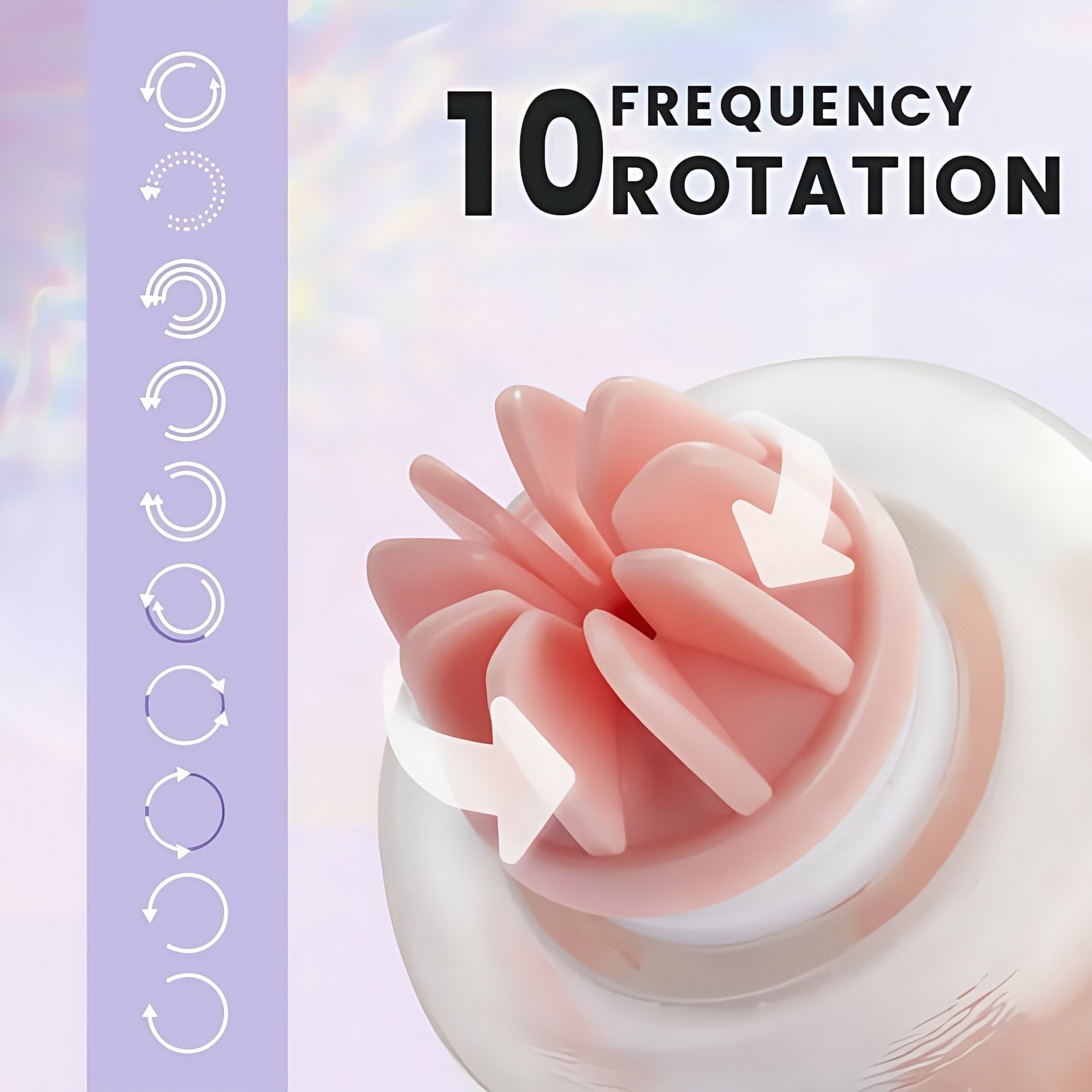 Joyomas - 10 Vibrating & Rotating Nipple Stimulator