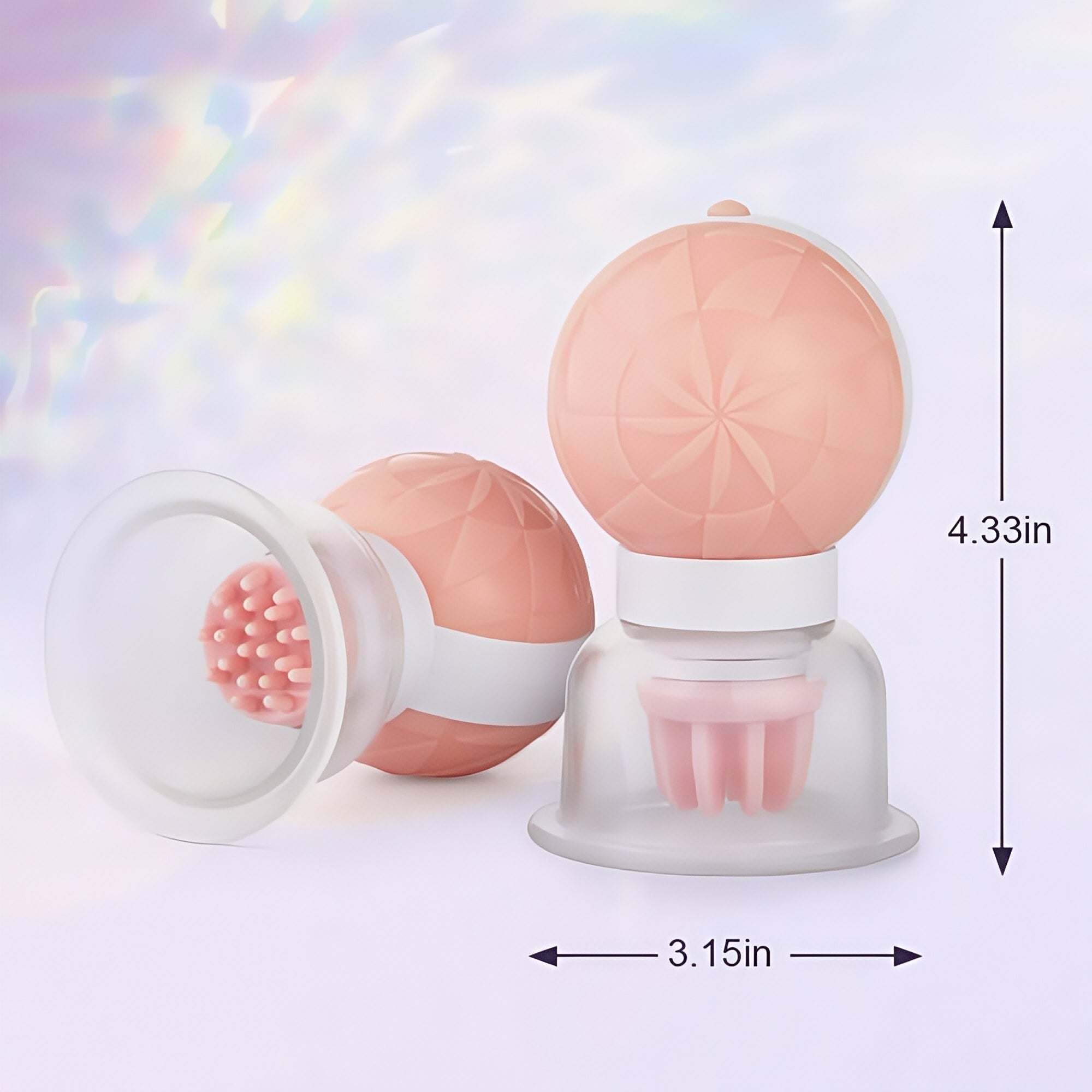 Joyomas - 10 Vibrating & Rotating Nipple Stimulator
