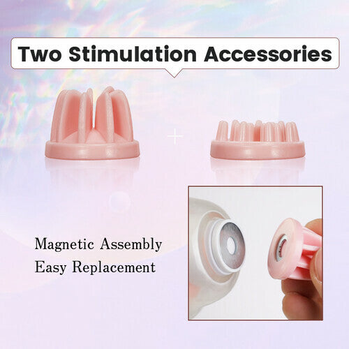 Joyomas - 10 Vibrating & Rotating Nipple Stimulator