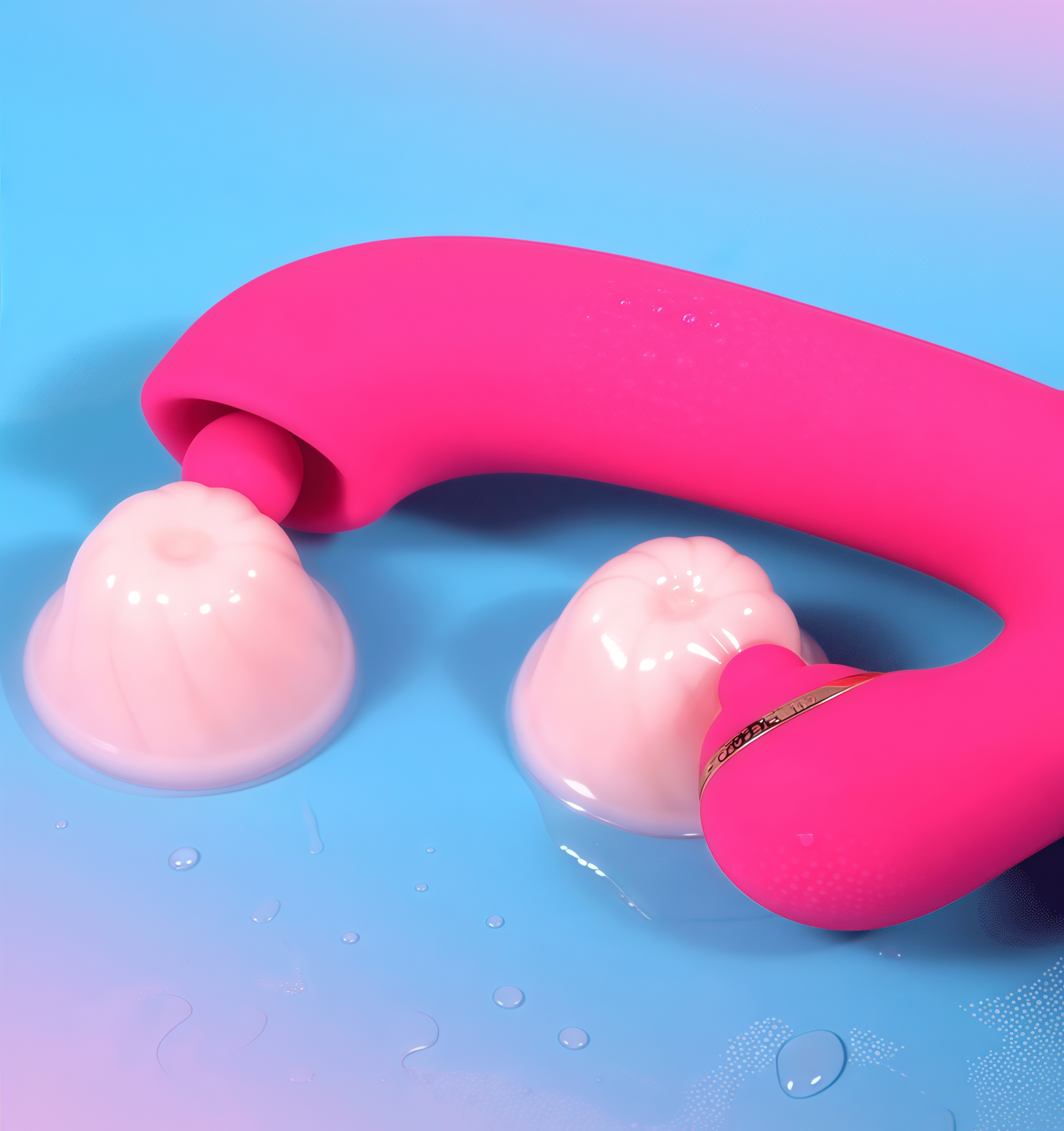 Joyomas - G spot Vibrator with Dual-Ball Clit 7 Vibrating Tapping & 10 Rotating Stimulator