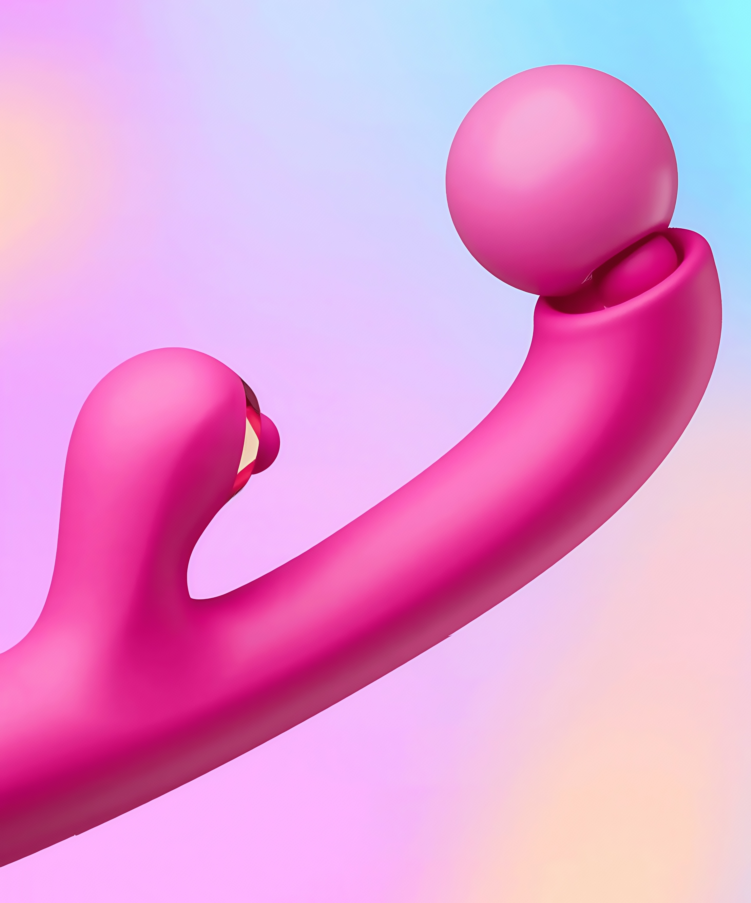 Joyomas - G spot Vibrator with Dual-Ball Clit 7 Vibrating Tapping & 10 Rotating Stimulator