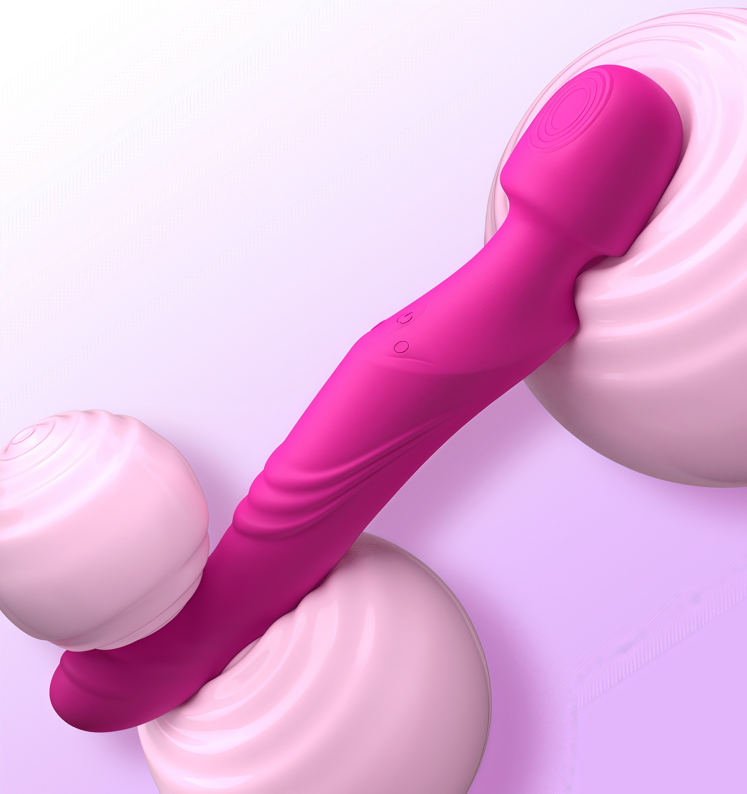 Joyomas - 5 IN 1 Sucking Tapping Thrusting Rotating G-Spot Dildo Vibrator for Women Couple
