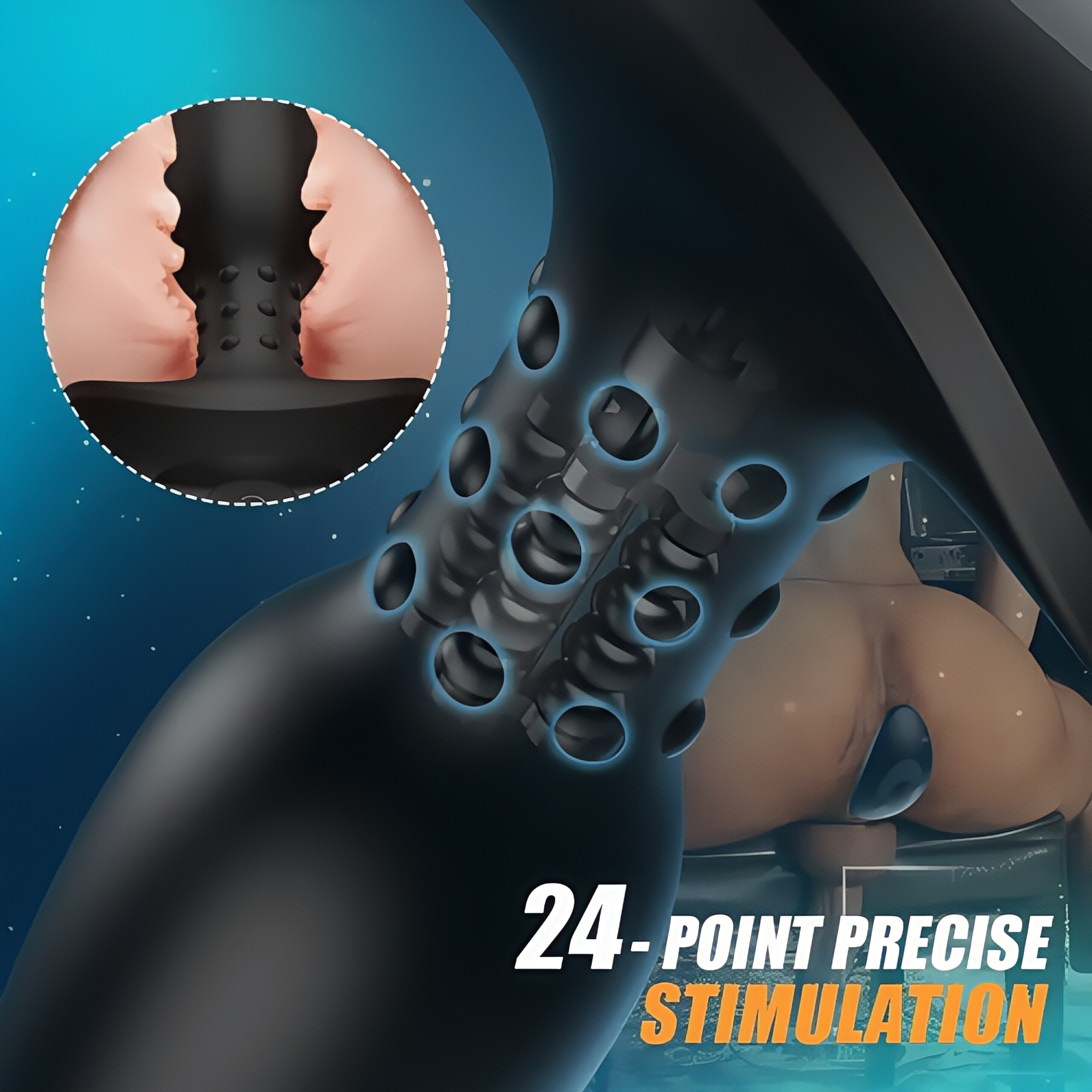 Joyomas - Surfing P Spot G Spot Stimulation Vibrating Rotating Prostate Massager