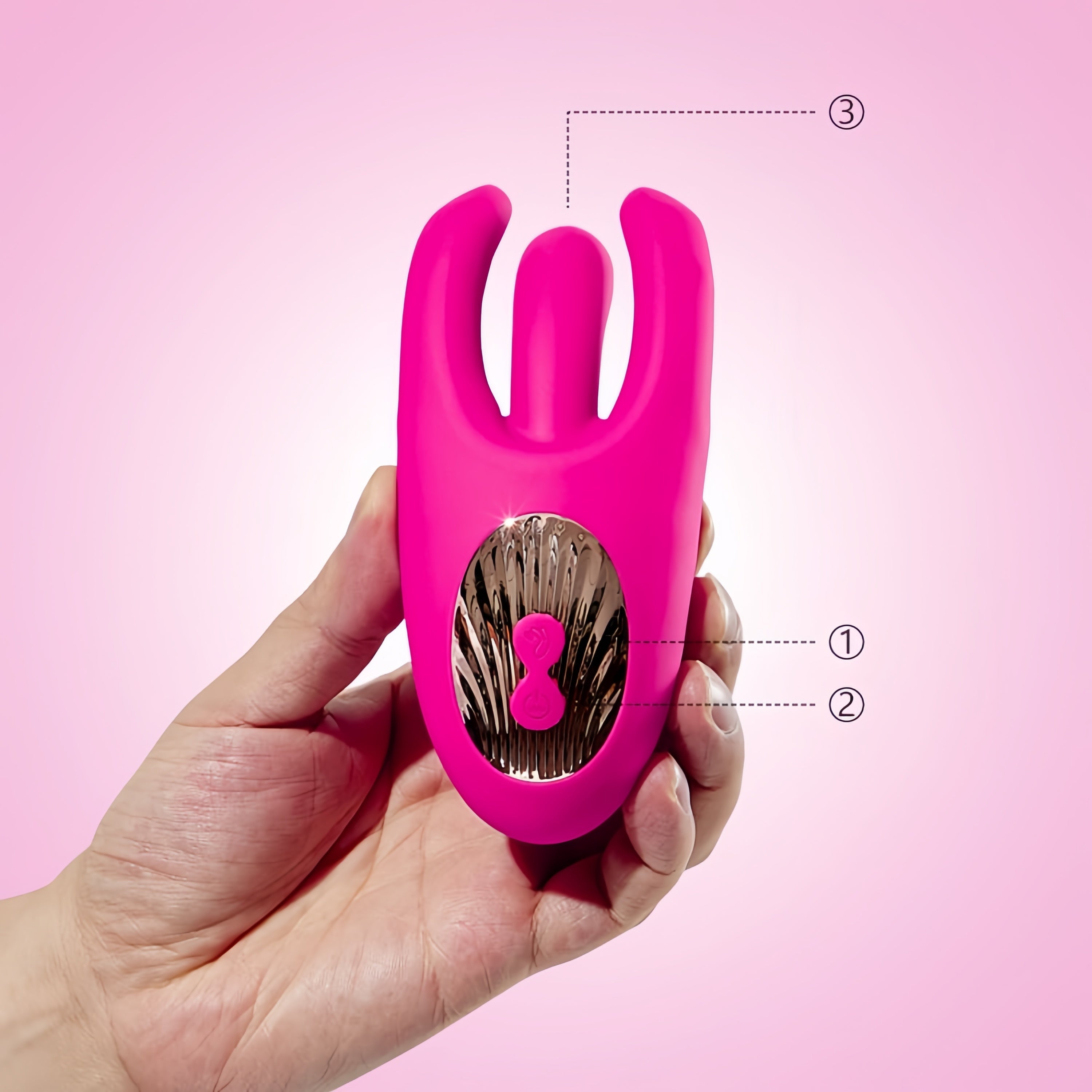 Joyomas - G-Spot Clitoral Finger Vibrator 10 Vibrations Fingering Wiggling Modes