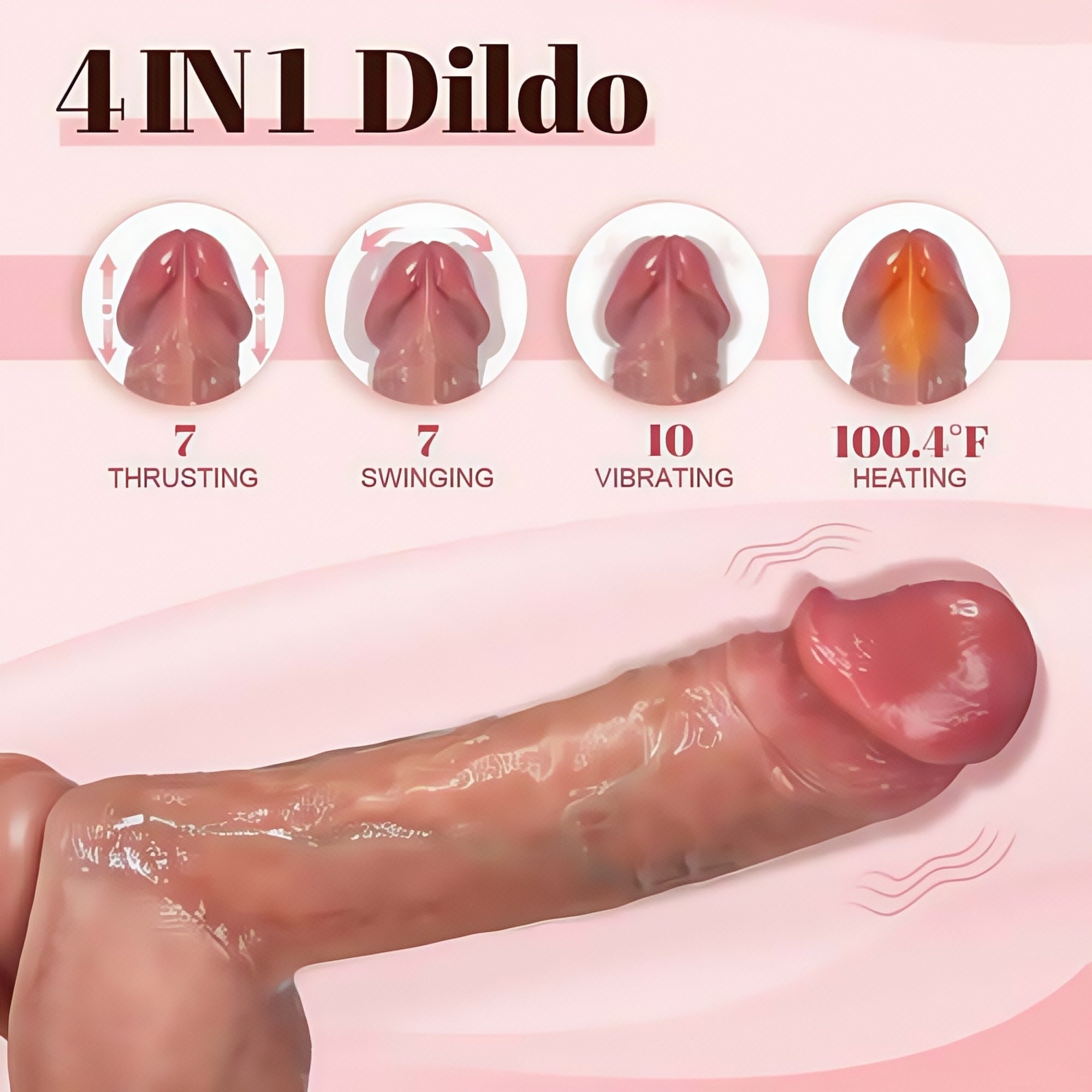 Joyomas - Enhanced 8.46IN Electric Strap-on with Premium Vibrating Dildo Beginner-friendly
