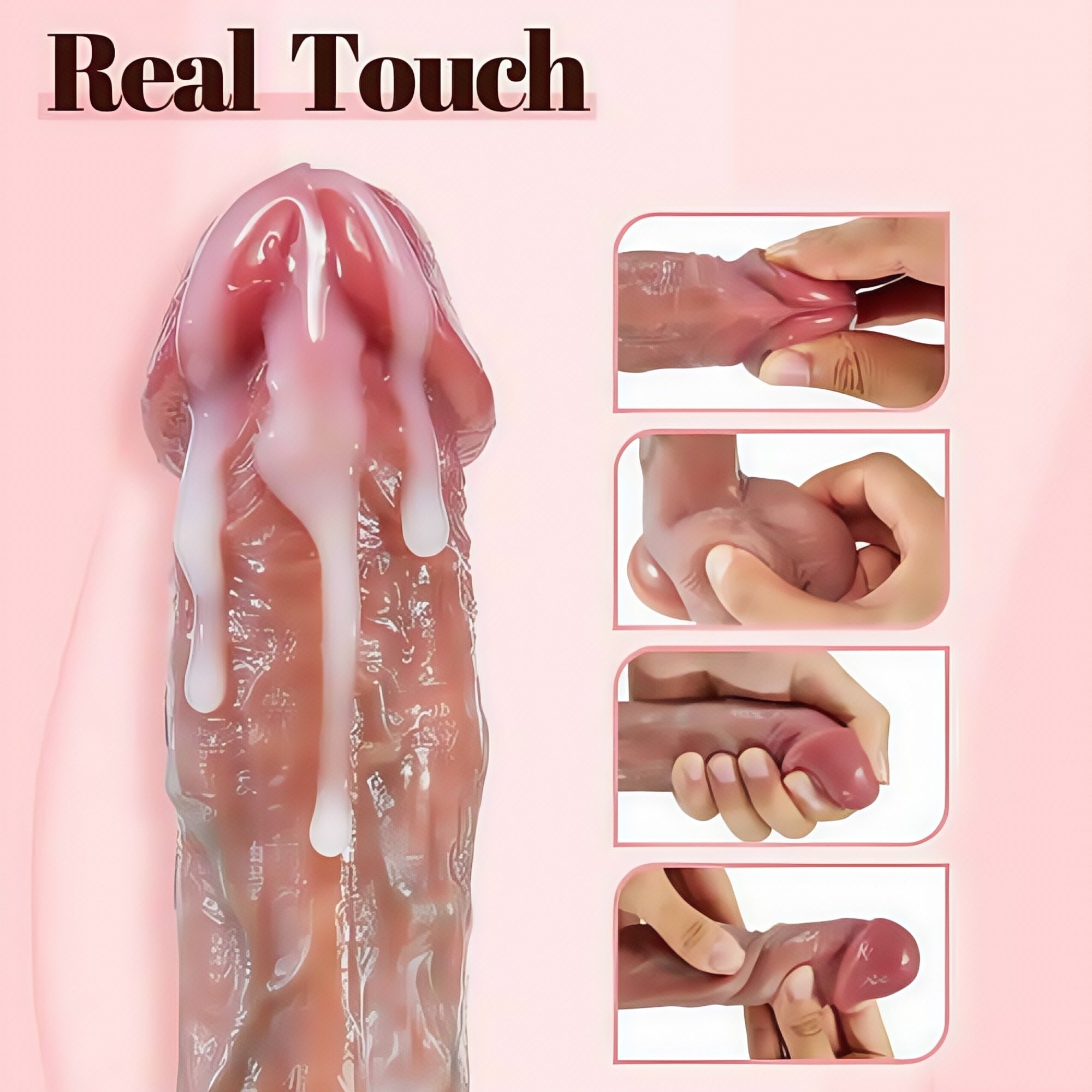 Joyomas - Enhanced 8.46IN Electric Strap-on with Premium Vibrating Dildo Beginner-friendly