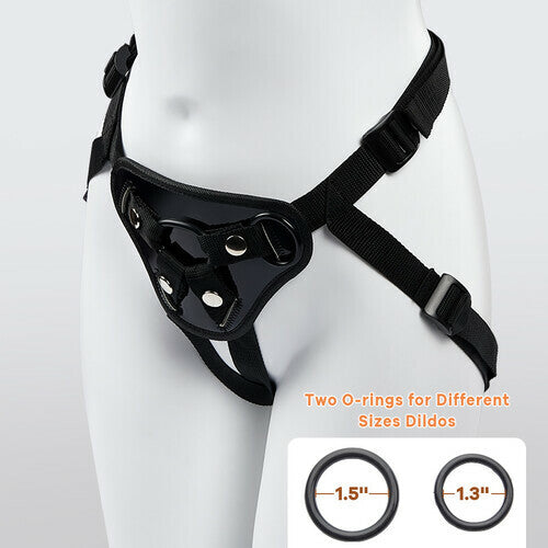 Joyomas - Enhanced 8.46IN Electric Strap-on with Premium Vibrating Dildo Beginner-friendly