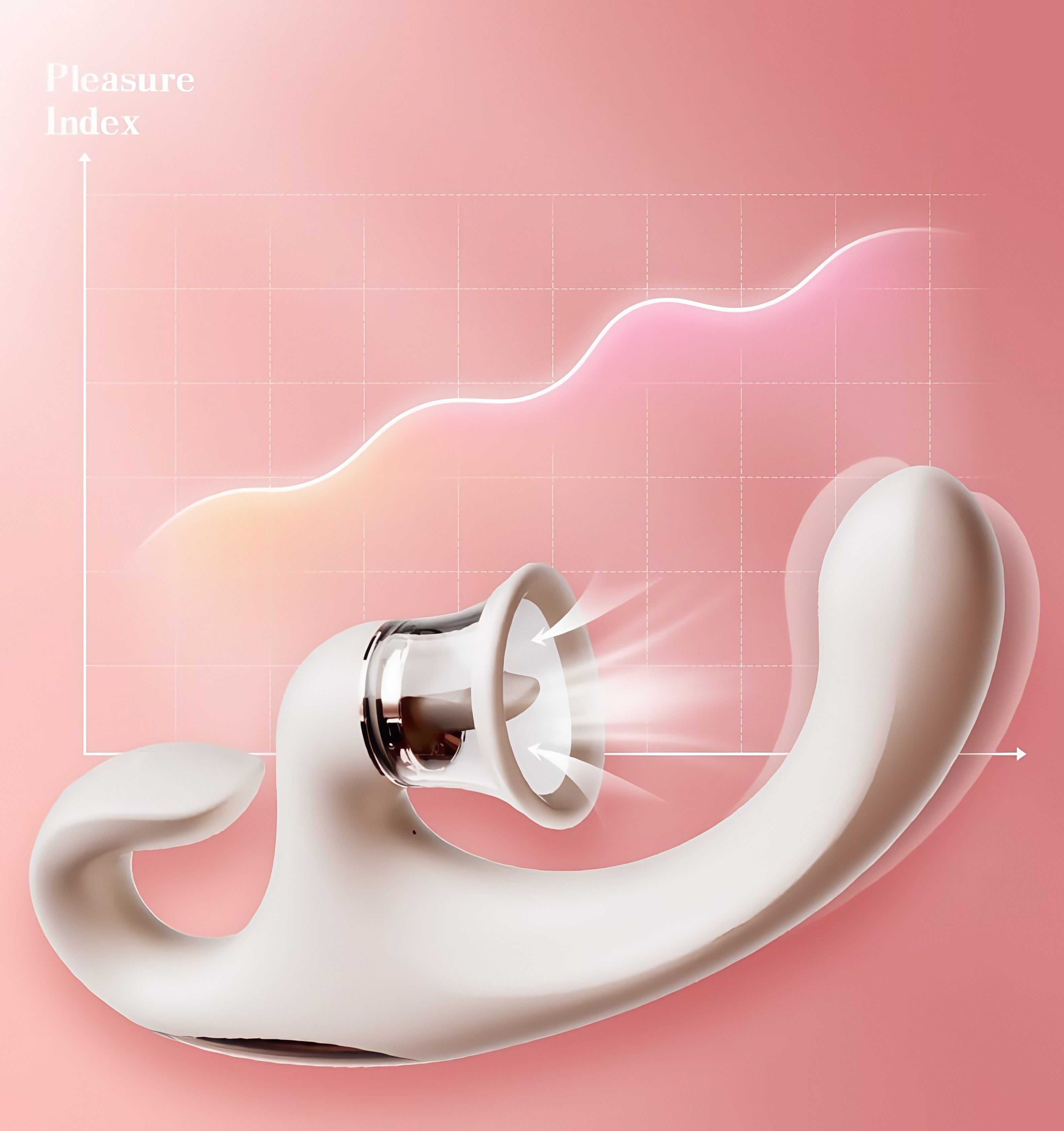 Joyomas - Clitoral Arousal Tongue Licking Suction Vibration Triple Stimulation Massager