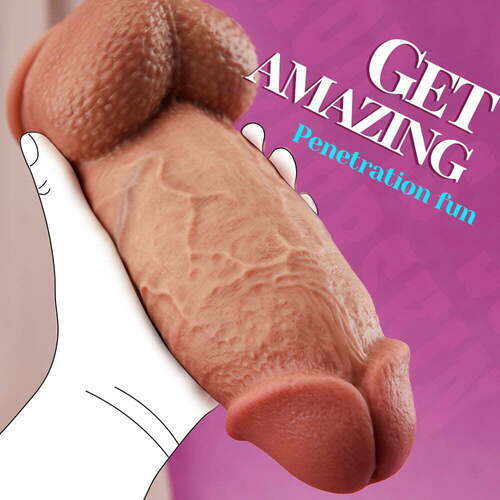 Joyomas - Lifelike Huge Dildo 8.46 Inch