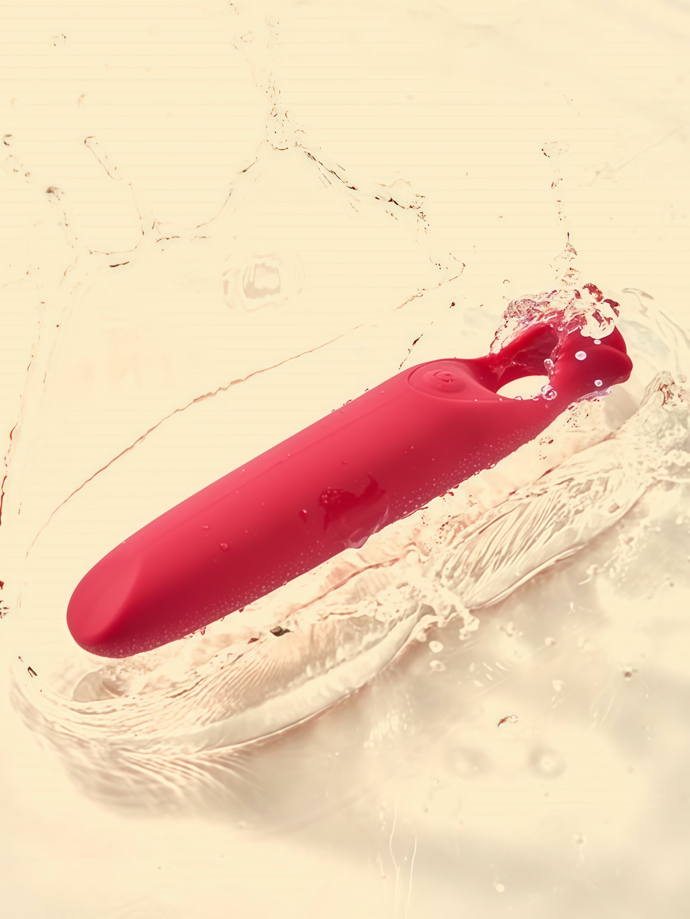 Joyomas - Lipstick Rechargeable Bullet Vibrator Red Rose 12 Vibrating