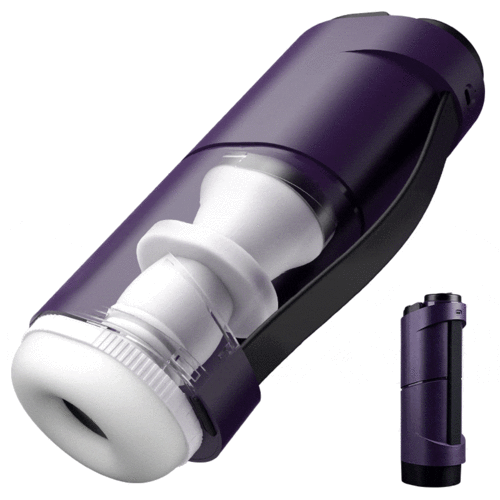 Joyomas - Purple Driver 7 Thrusting Stable Belt Design Male Stroker Masturbator Adult Toy