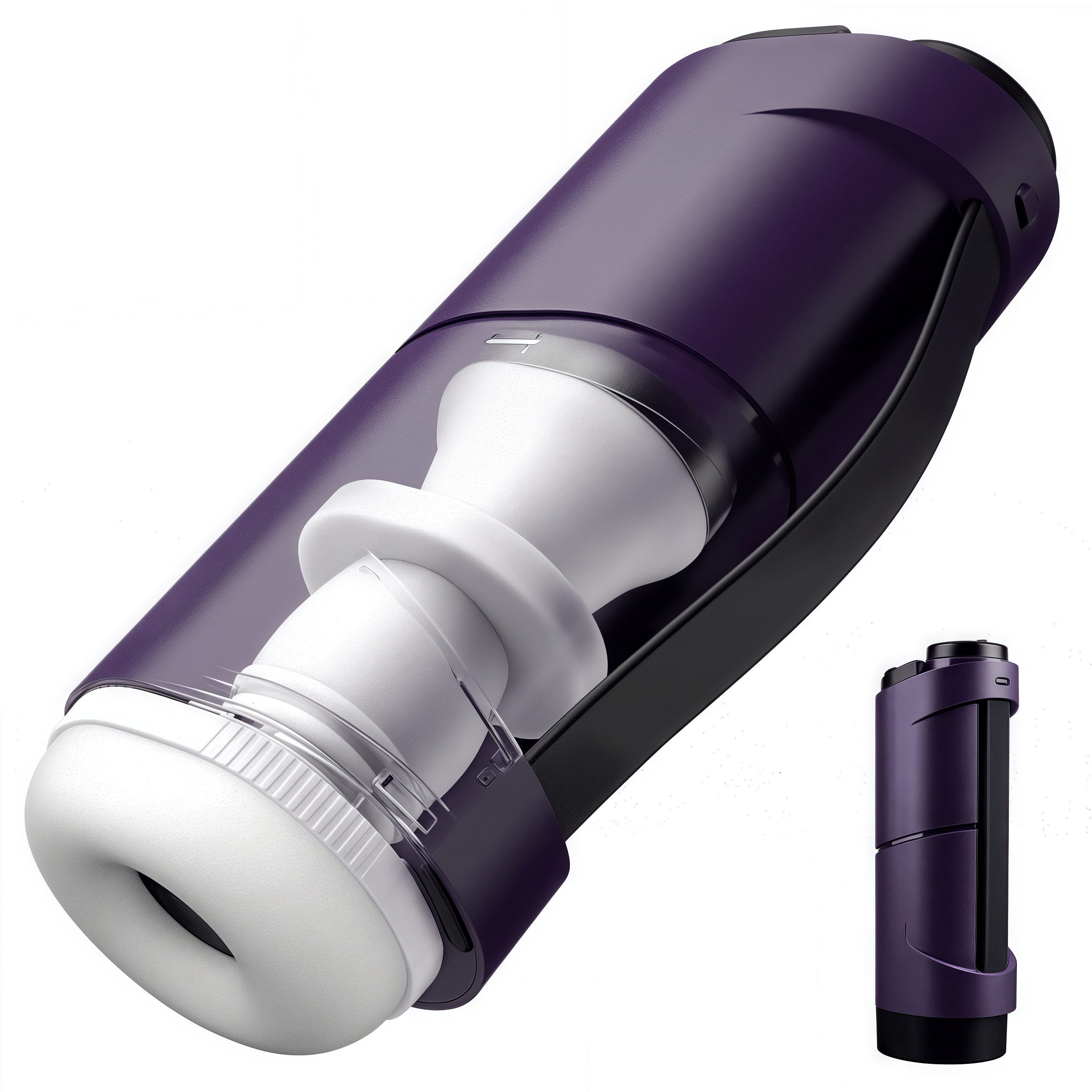 Joyomas - Purple Driver 7 Thrusting Stable Belt Design Male Stroker Masturbator Adult Toy