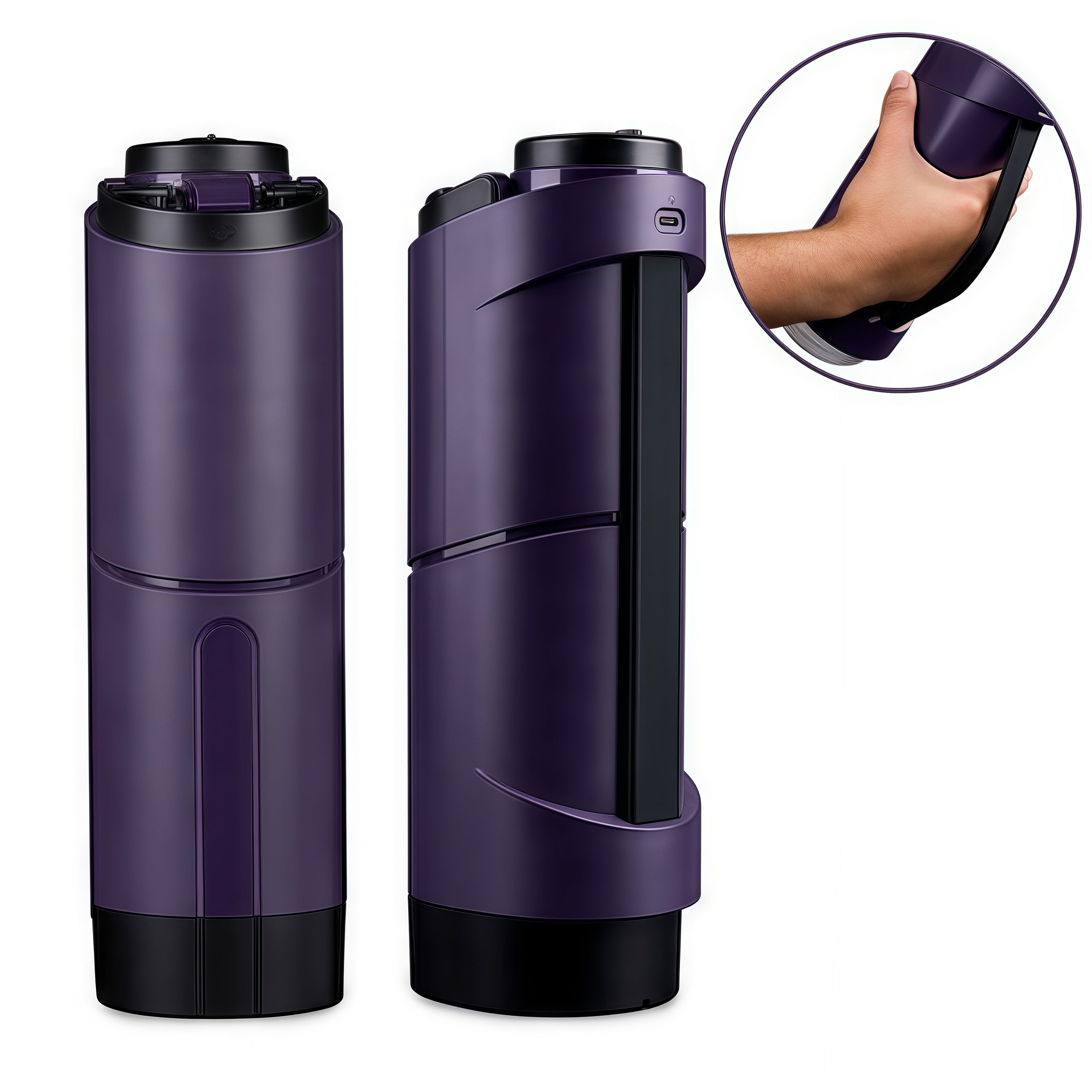 Joyomas - Purple Driver 7 Thrusting Stable Belt Design Male Stroker Masturbator Adult Toy
