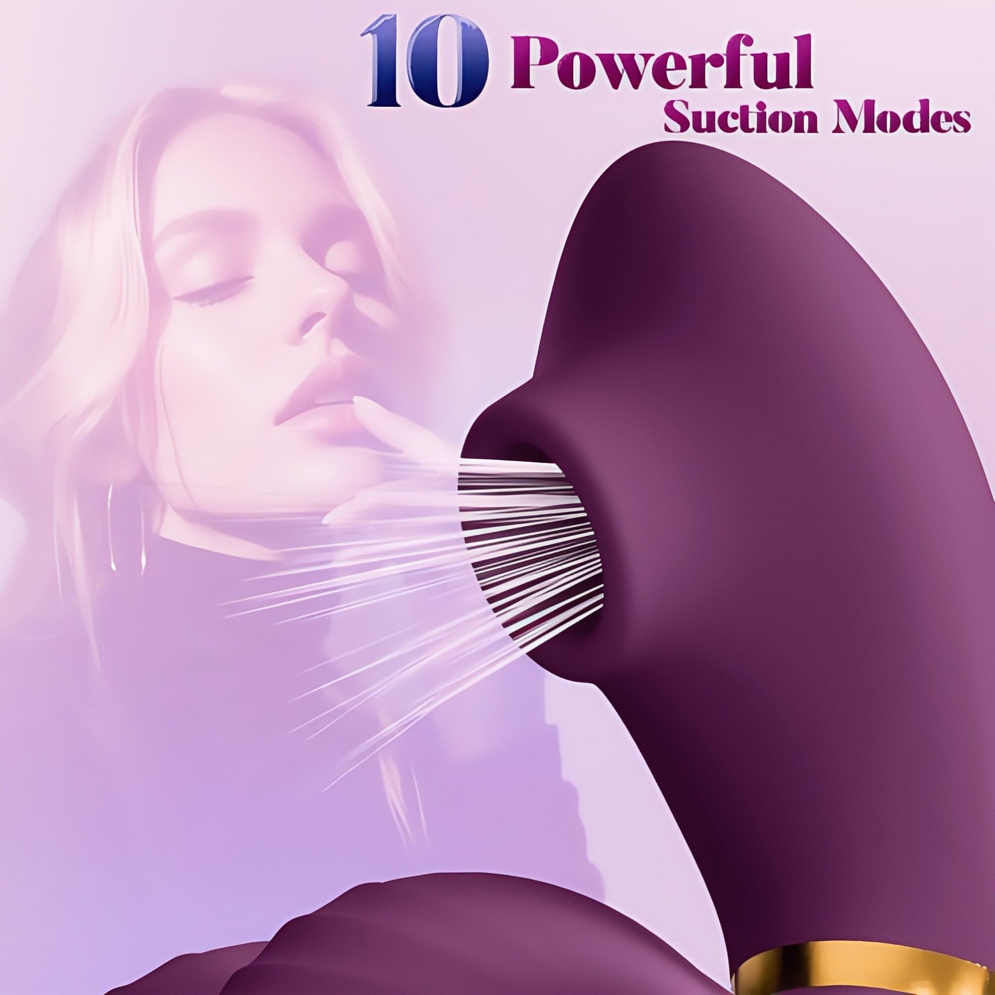 Joyomas - 10 Sucking & Vibrating G-Spot Clitoral Vibrator APP Control