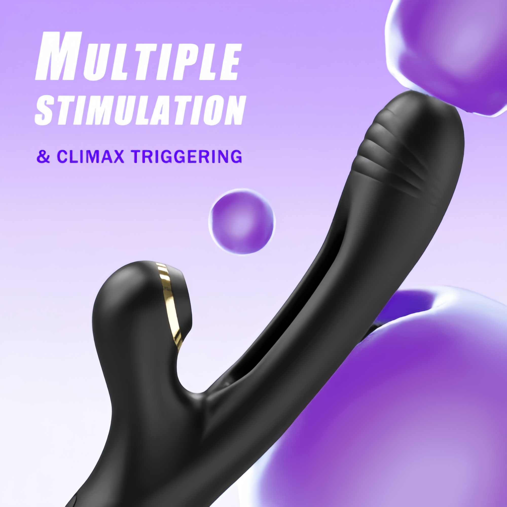 Joyomas - 3 IN 1 Sucking & Flapping Vibrator G Spot Clitoral Stimulator with 7 Modes Massager