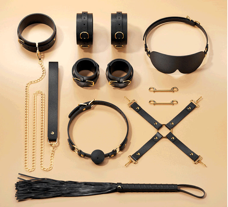 BDSM Restraint & Positioning Set – Couples Bondage Tools for Spicy Bedroom Play