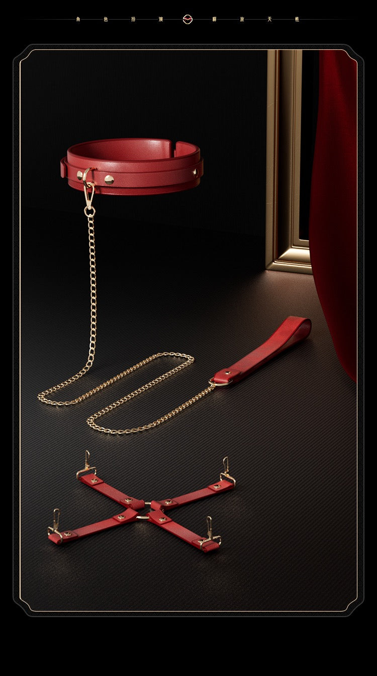 BDSM Restraint & Positioning Set – Couples Bondage Tools for Spicy Bedroom Play