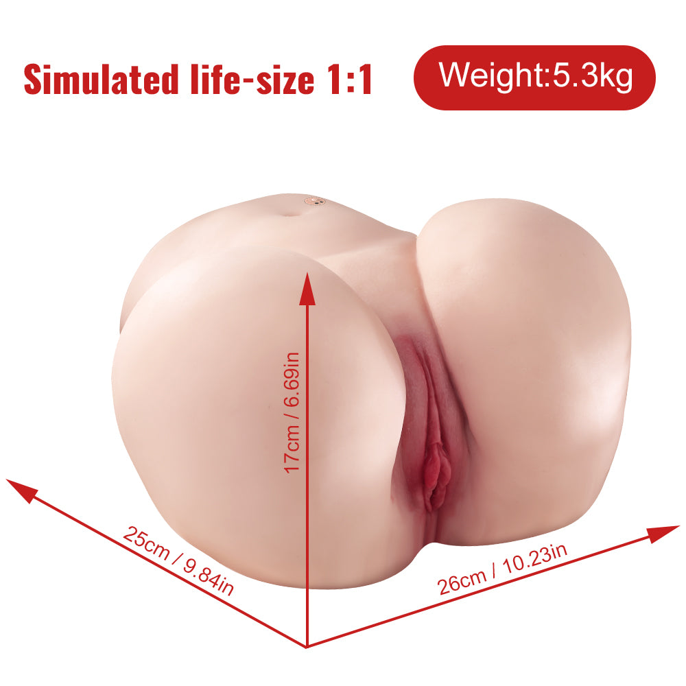 Joyomas - 11.68LB Thrusting Sex Doll Ass for Men Masturbation with 3 Speeds & 4 Frequencies Modes