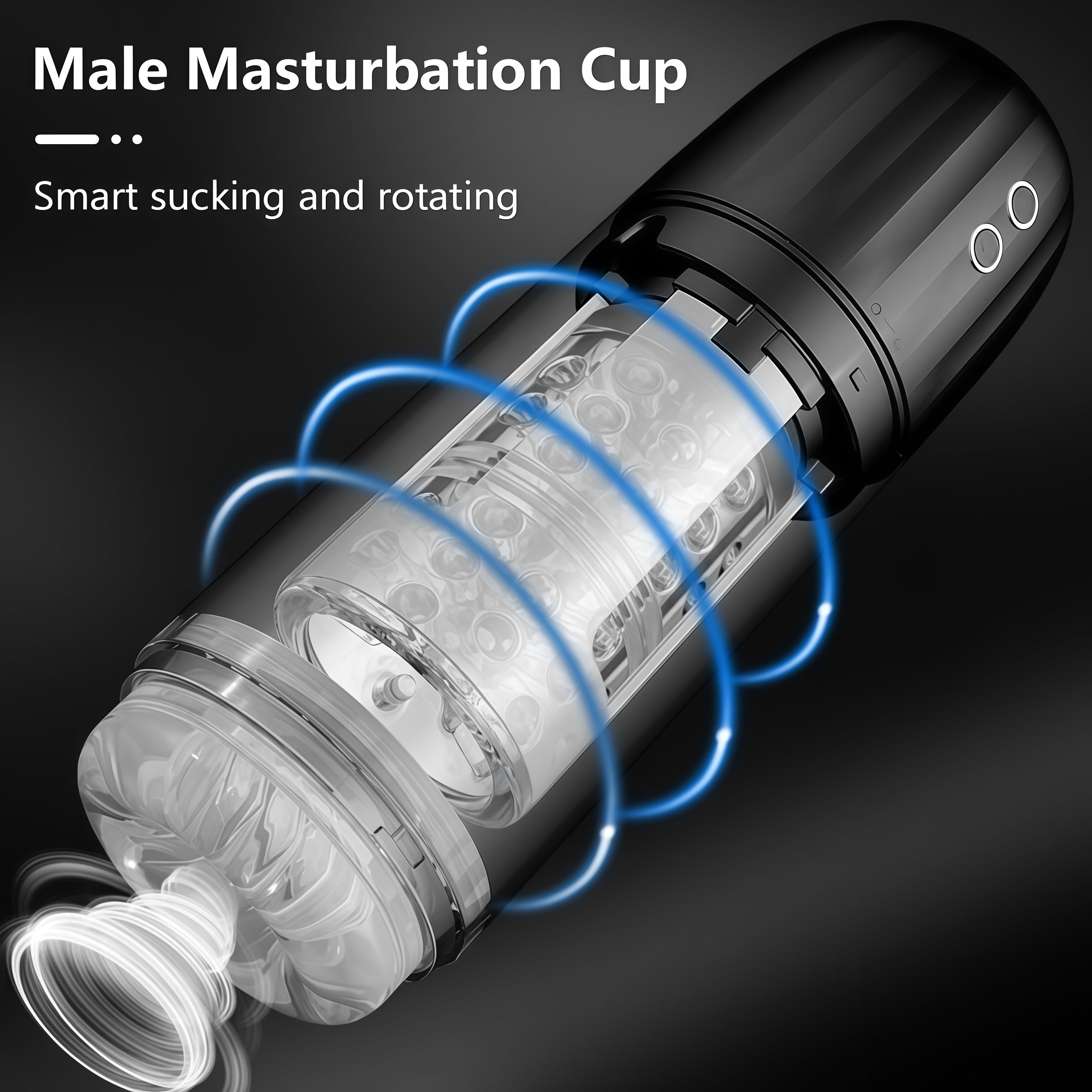 Joyomas - 7-Frequency Suction Rotation Male Aircraft Cup