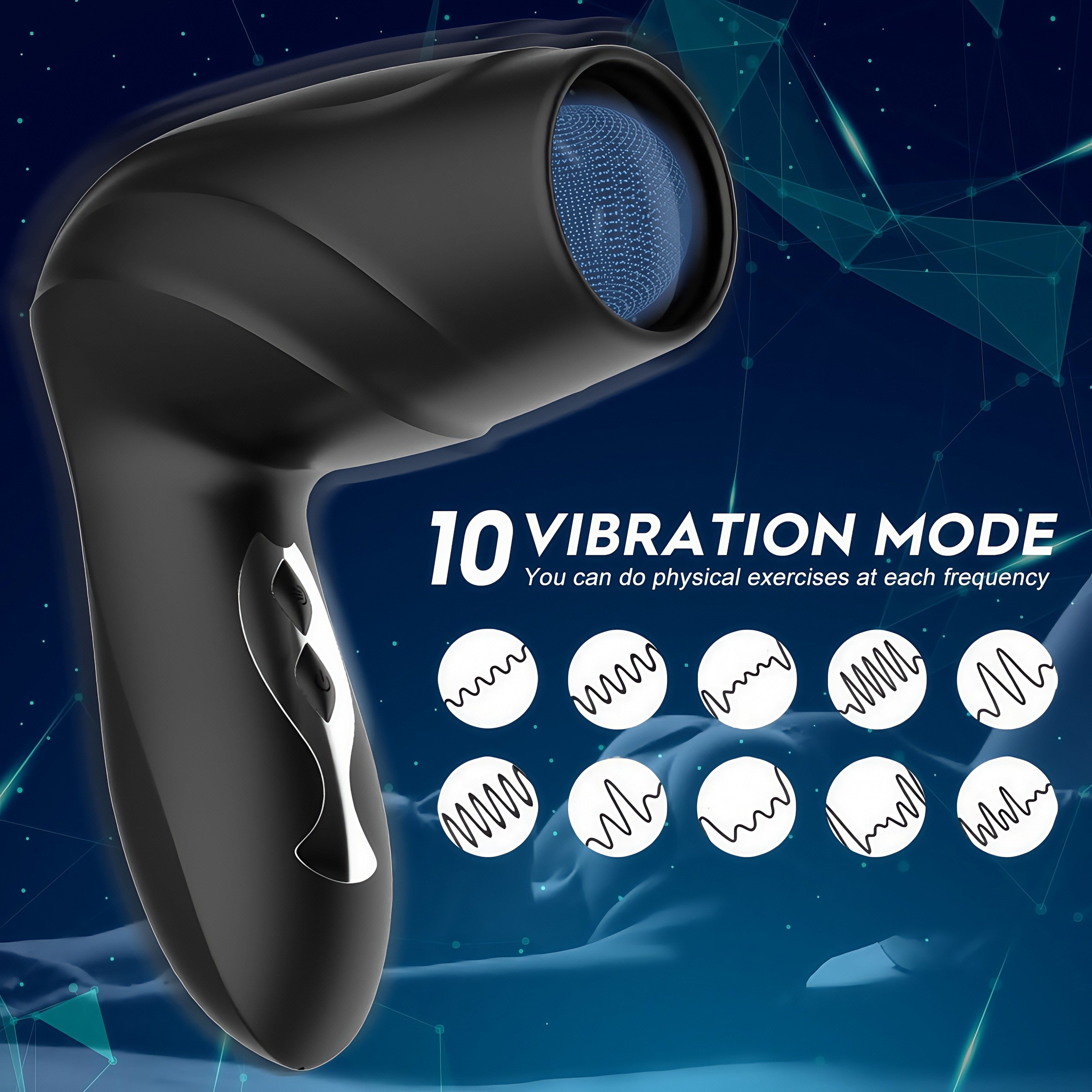 Joyomas - Men's USB Rechargeable Vibration Masturbation