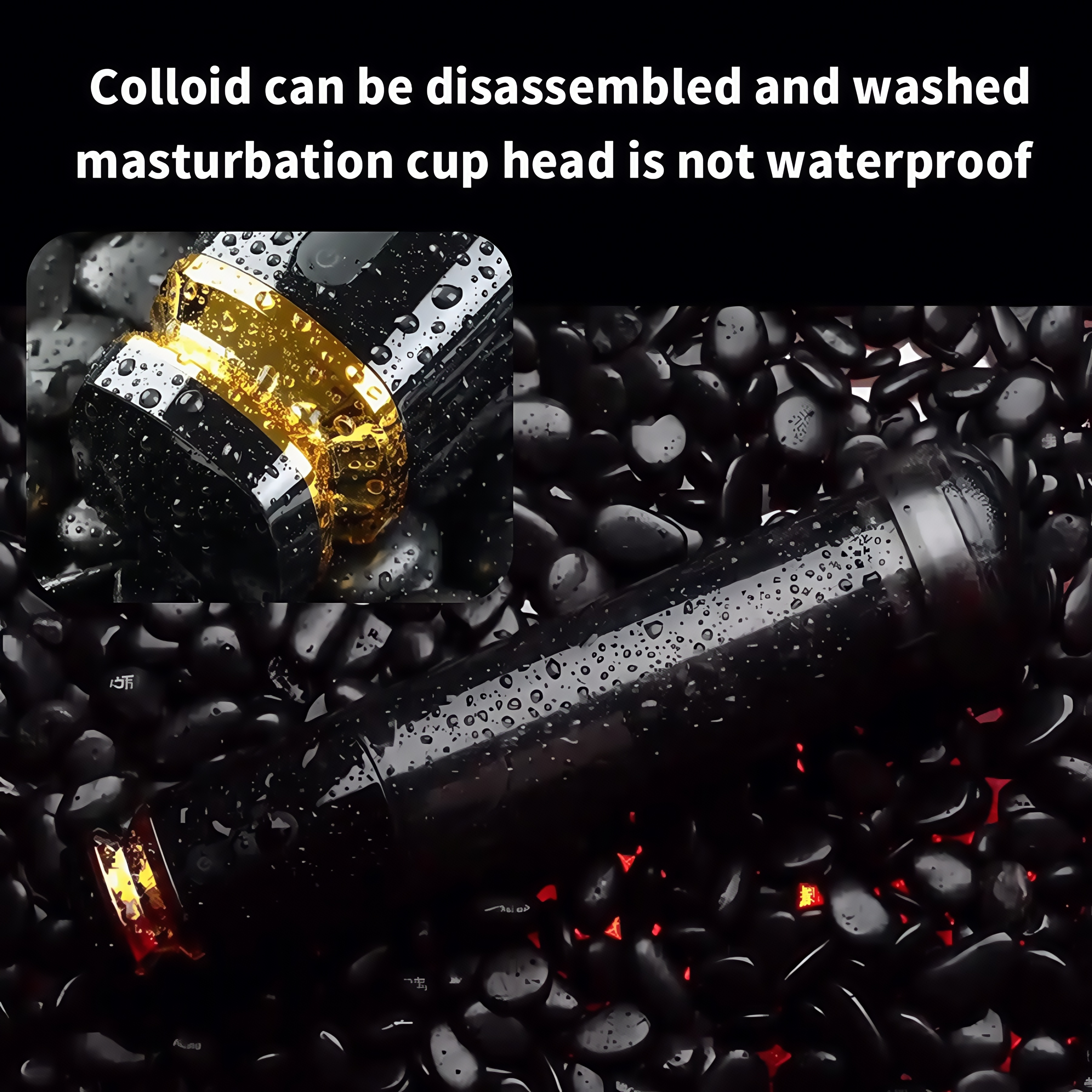 Joyomas - Electric Penis Enlargement Male Masturbation Cup Water Bath Air Vacuum Pump