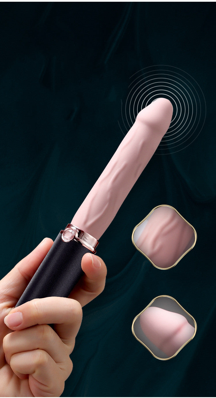 Joyomas - Lipstick Shape Artificial Penis Vibrator