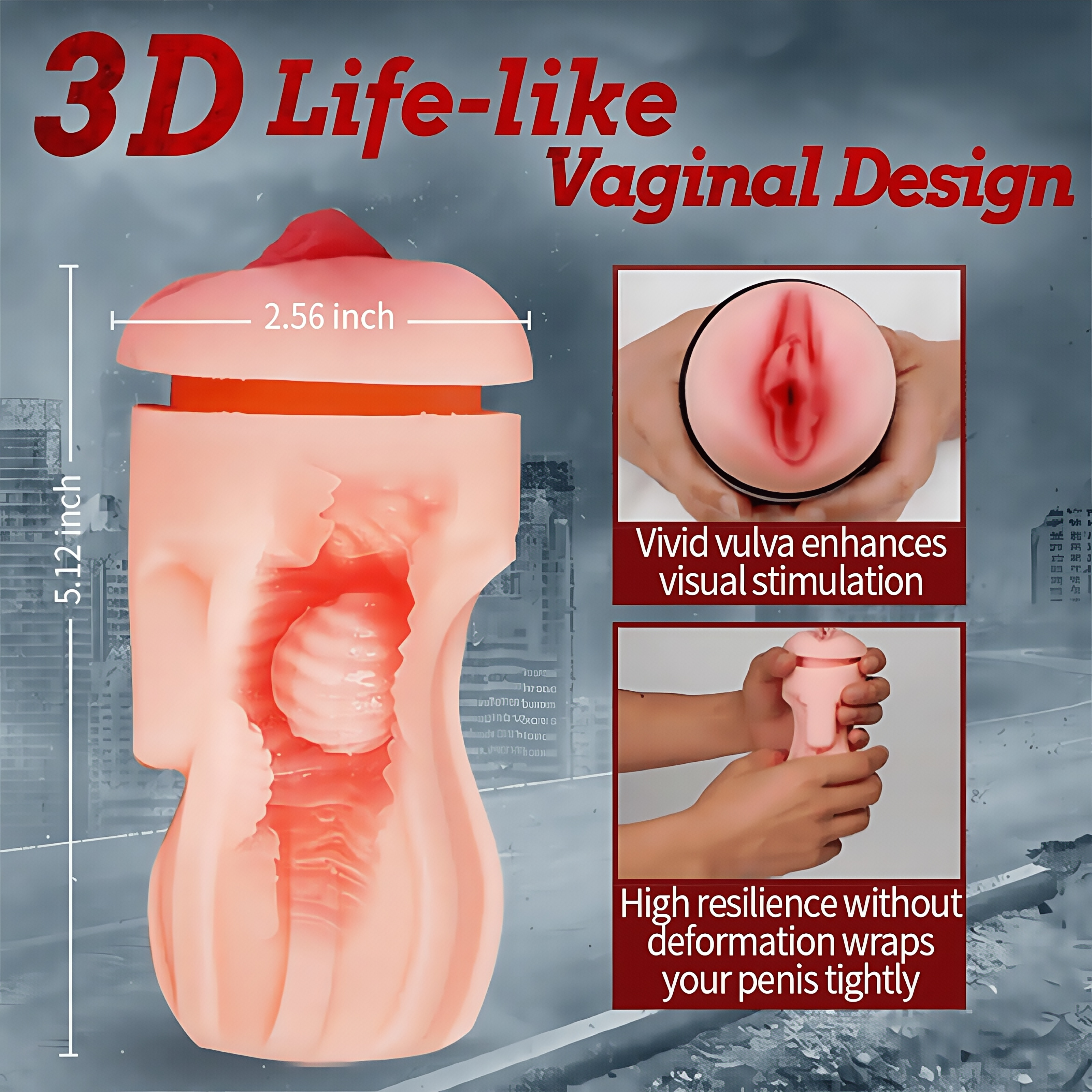 Joyomas-Grenade Strong Shock Male Masturbation Device Mobile App Control