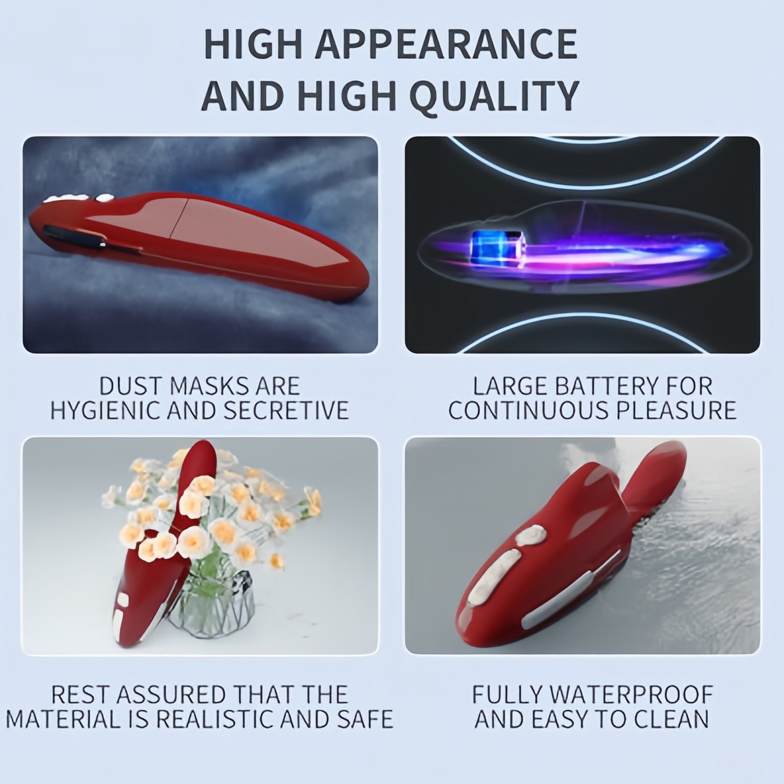 Joyomas - Ultimate Pleasure Experience: Warmth, Adjustable Speeds, Dual Stimulation, Powerful Vibrations, and Auto-Thrust Technology Device