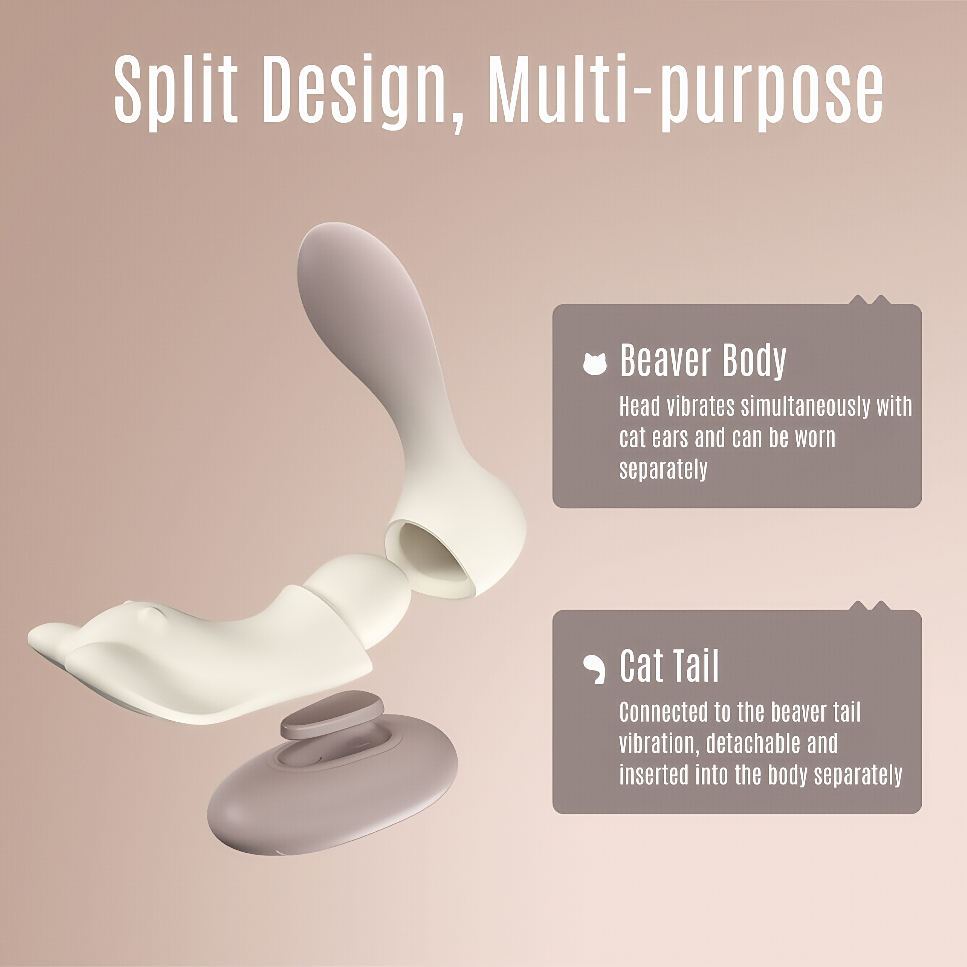Joyomas - Wearable Detachable Remote Control Vibrator
