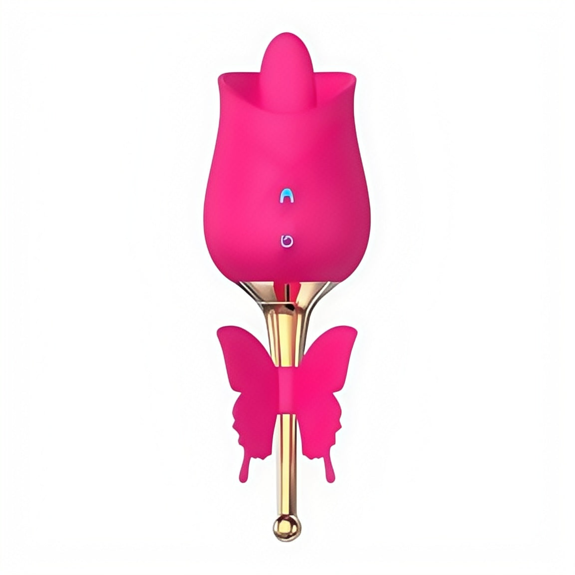 Joyomas - 10-Frequency Vibration Tongue Licking Rose Vibrator