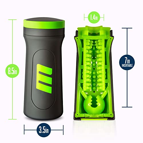 Joyomas - M for Men M2 Masturbator Cup - Multiple Pleasure Chambers for Powerful Sensations During Penetration