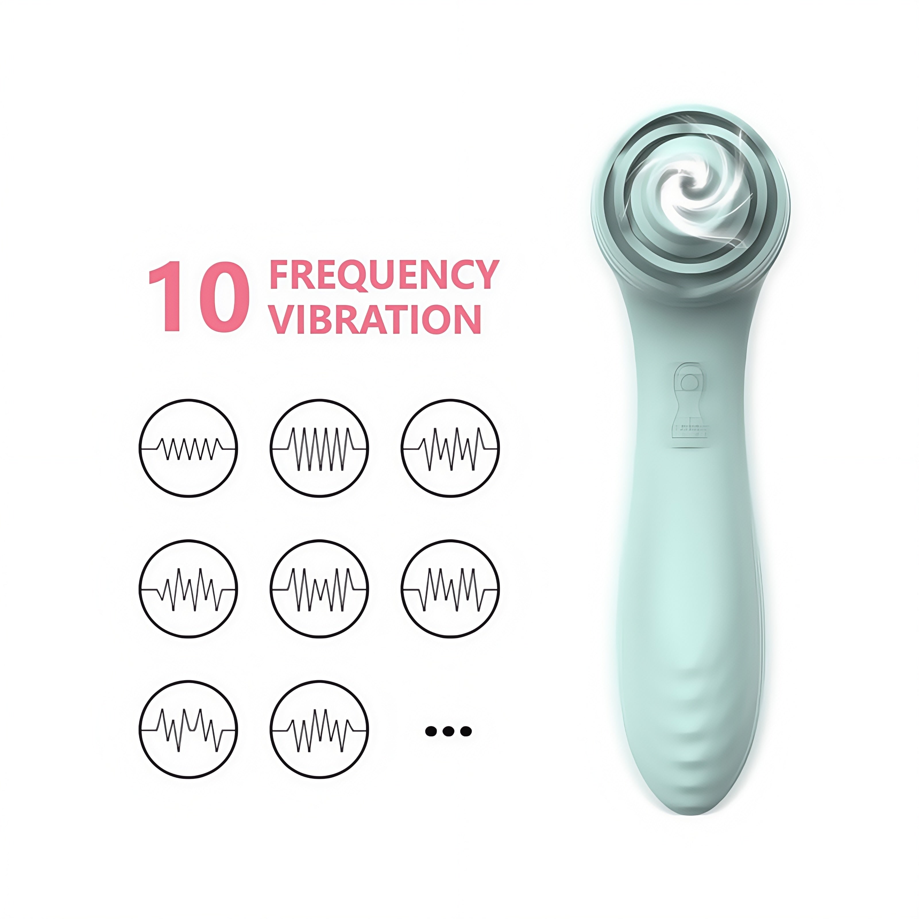 Joyomas - 10-Frequency Vibration Suction Vibrator