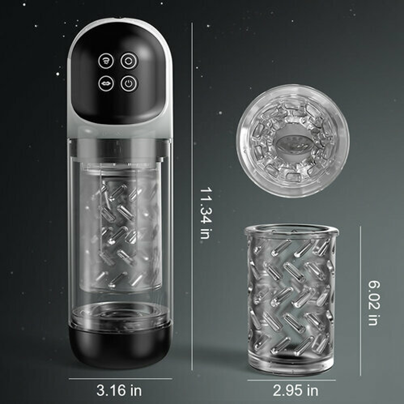 Joyomas - Night Elf 7 Rotation Suction Vacuum Pumps Masturbator Cup