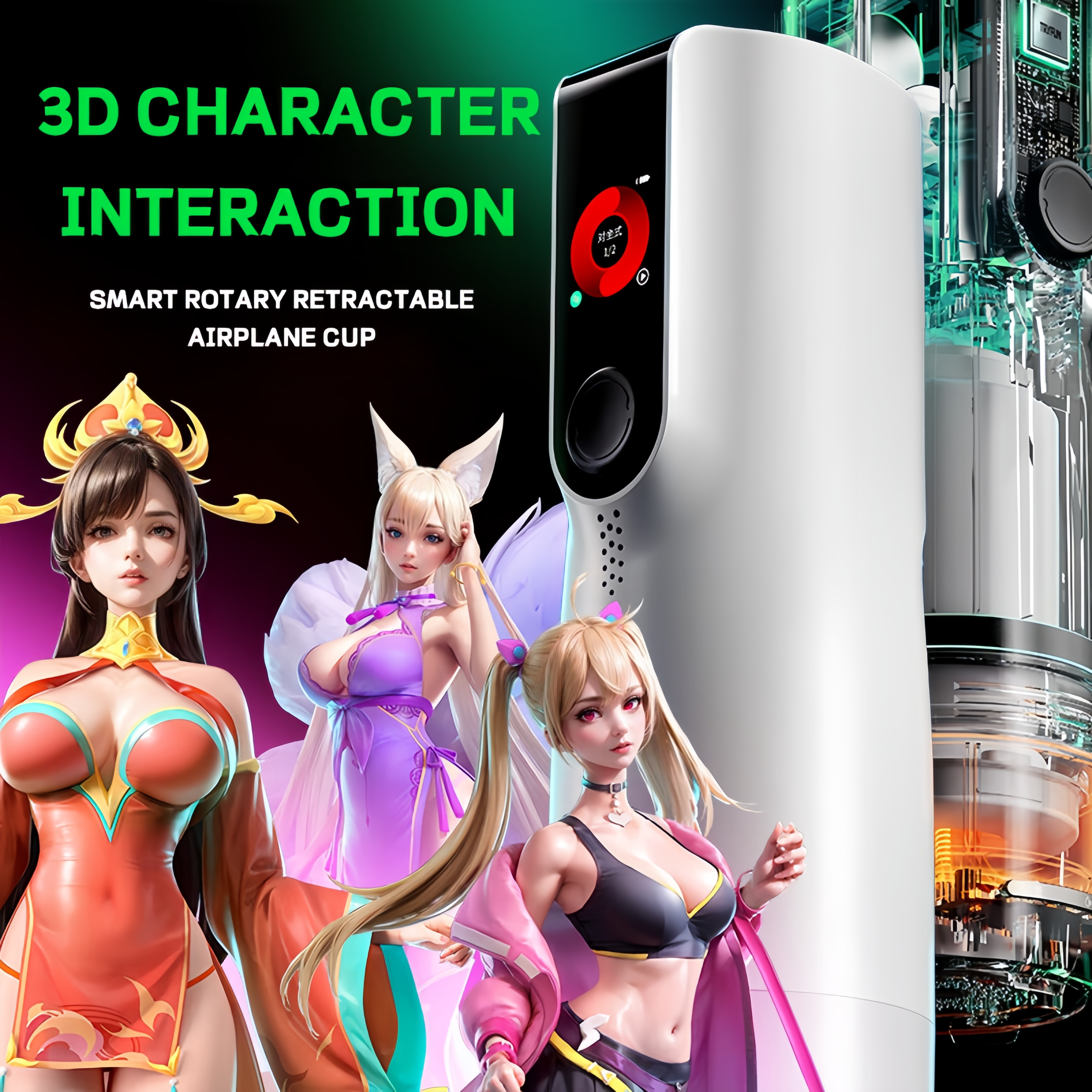 Joyomas - Meta 2 Intelligent Male Masturbator Pocket Pussy For Men Stroker丨Powered By Tryfun