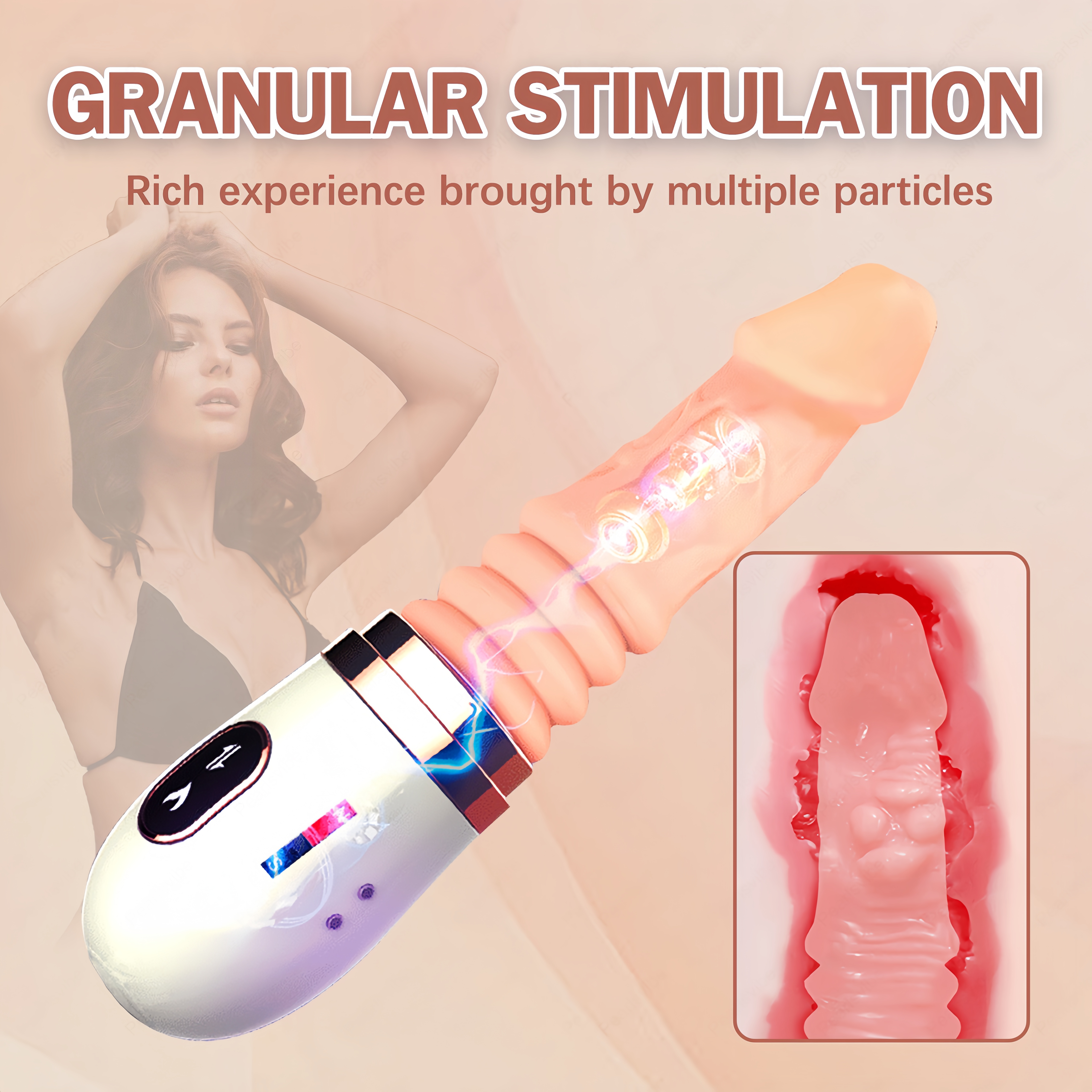 Joyomas - Small Dildo Machine Suction Cup Vibrant Toys with Remote Control